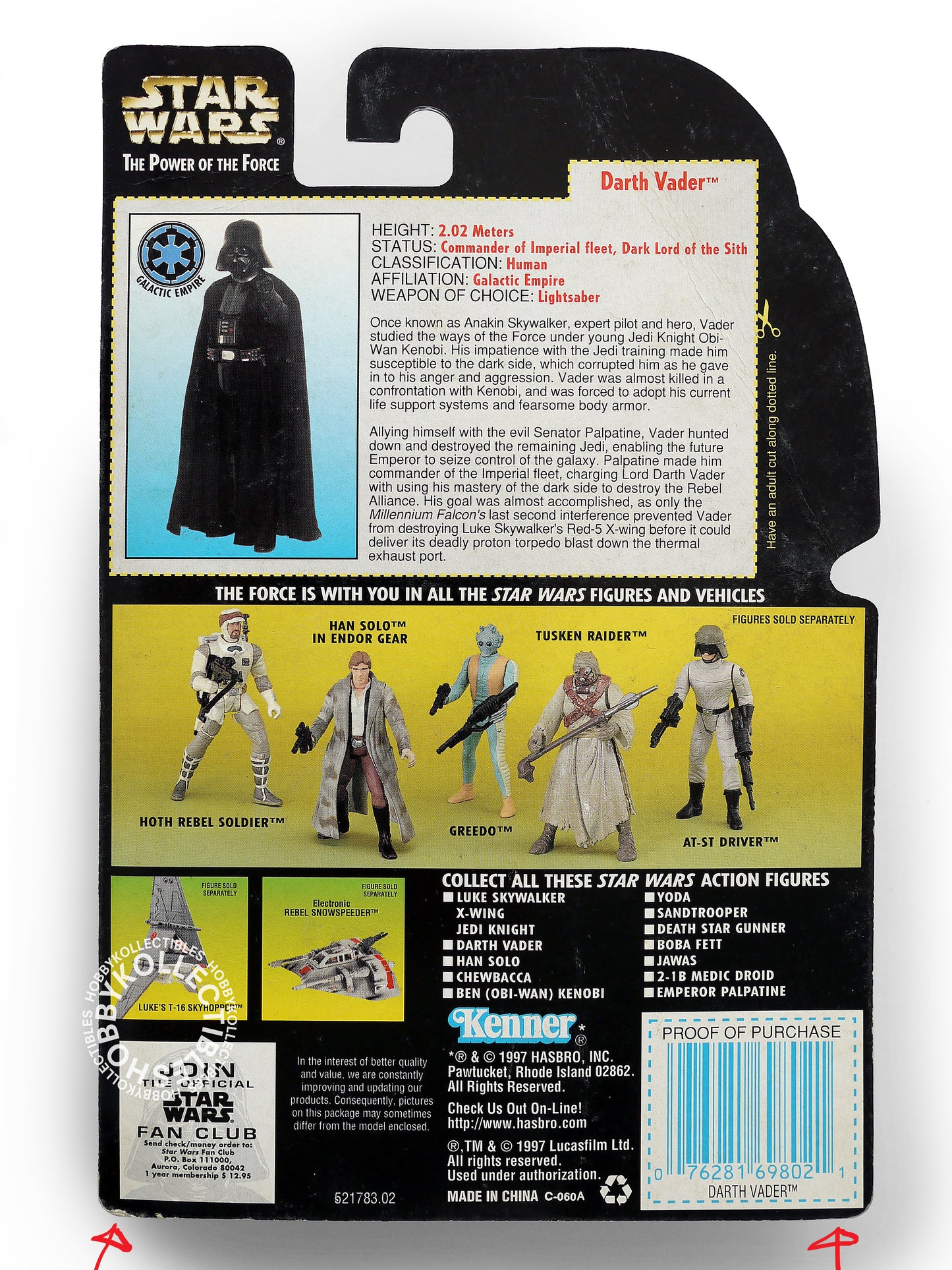 Lot (A) of 10 Kenner Hasbro Star War Action Figures- C-3PO R2-D2 R2-B1 SandTrooper Vader Luke