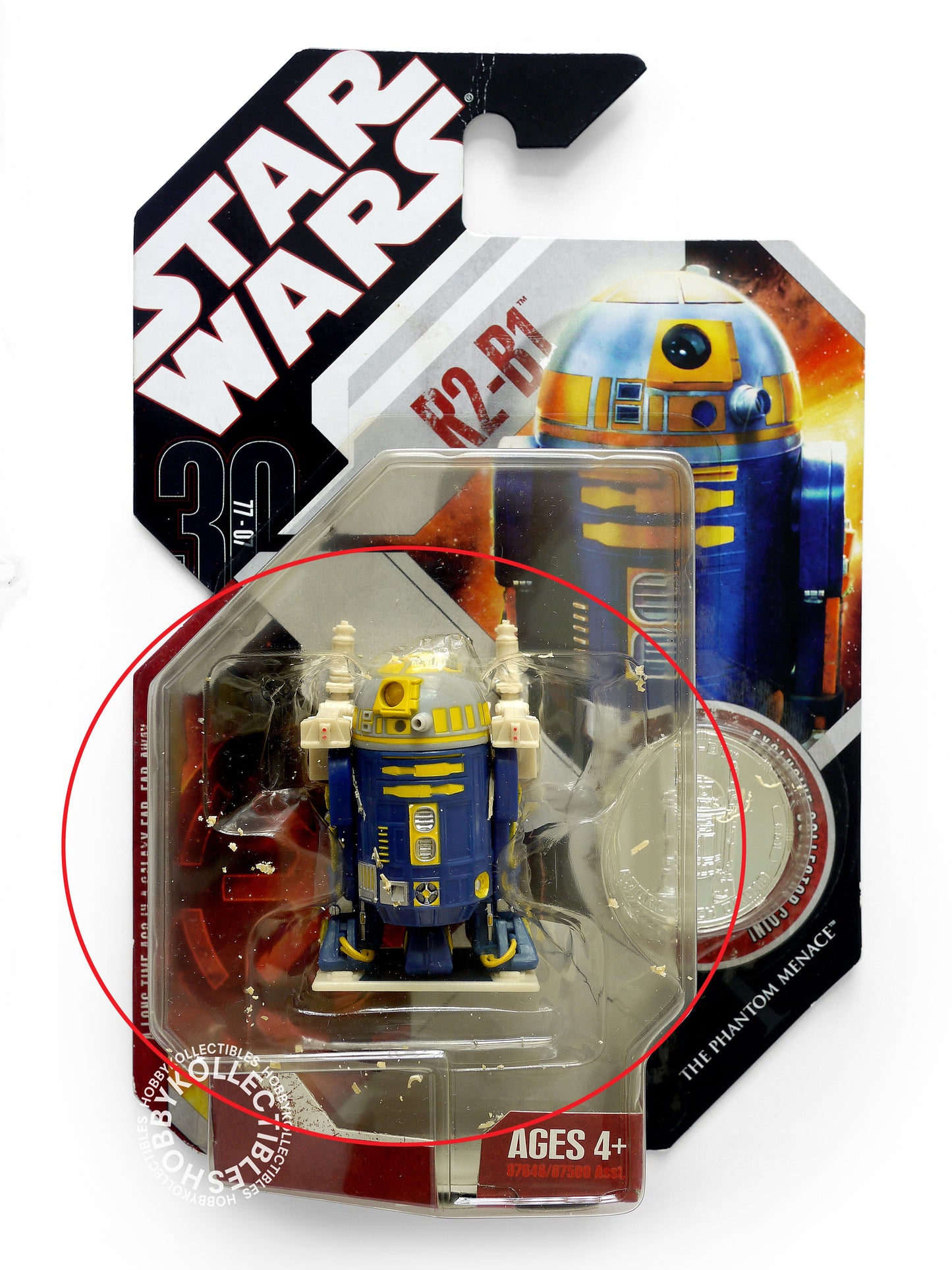 Lot (A) of 10 Kenner Hasbro Star War Action Figures- C-3PO R2-D2 R2-B1 SandTrooper Vader Luke