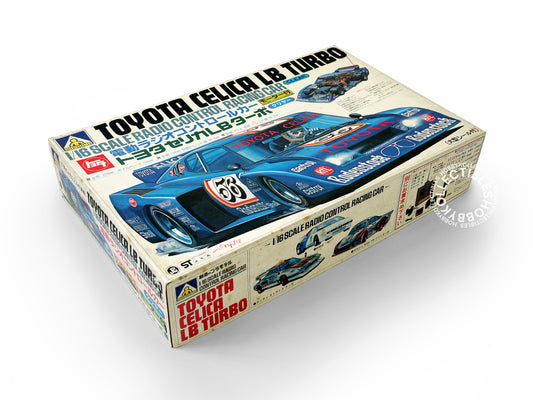 Aoshima Vintage 1/16 RC Toyota Celica LB Turbo Rare Touring Model Kit