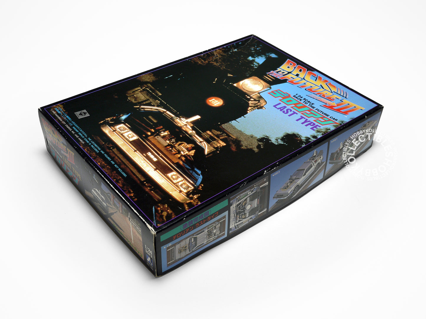 Aoshima 1/24 Back to the Future Car Part III Last Type Doc Brown’s DeLorean Plastic Model Kit
