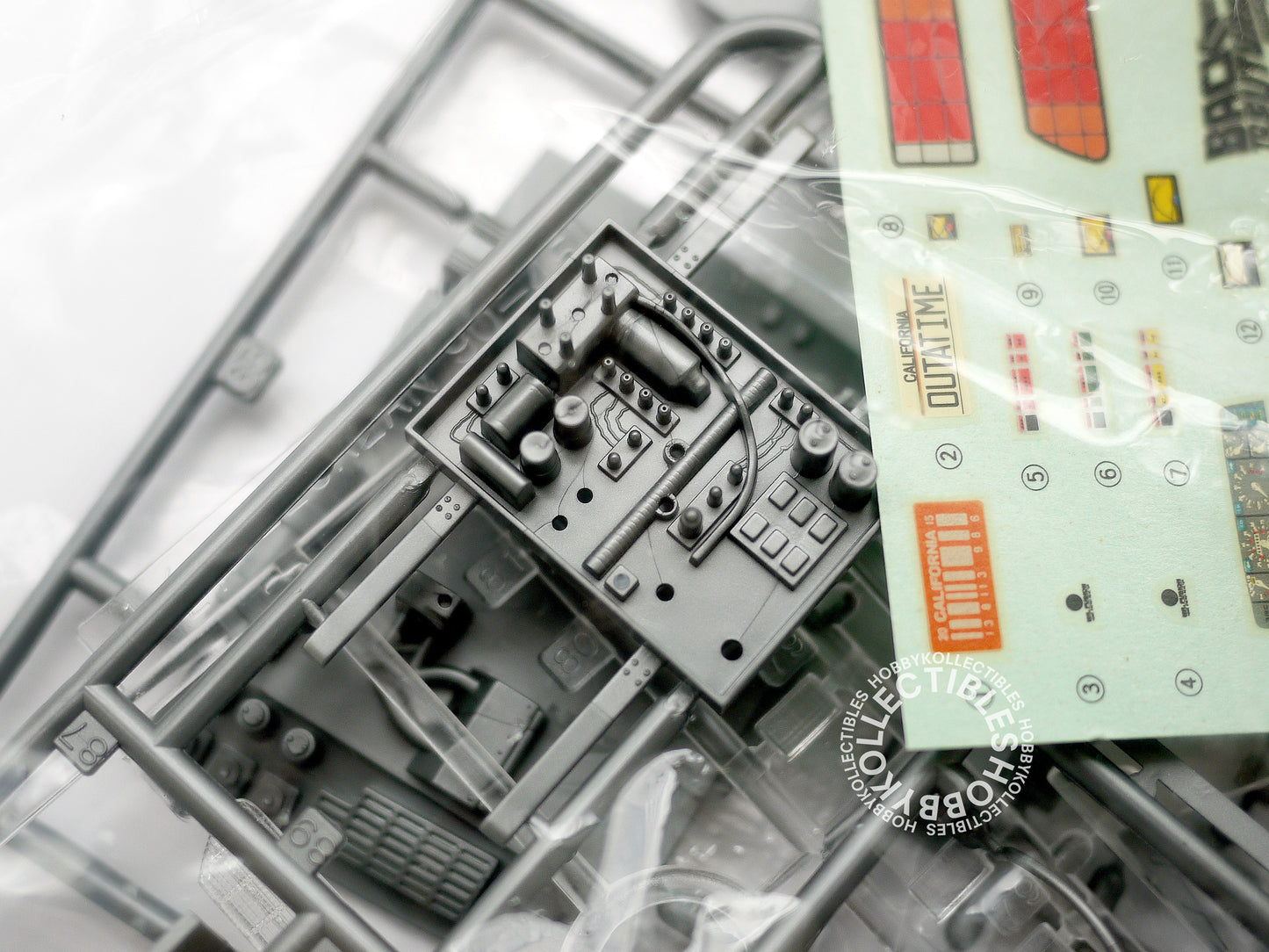 Aoshima 1/24 Back to the Future Car Part III Type Doc Brown’s DeLorean Plastic Model Kit