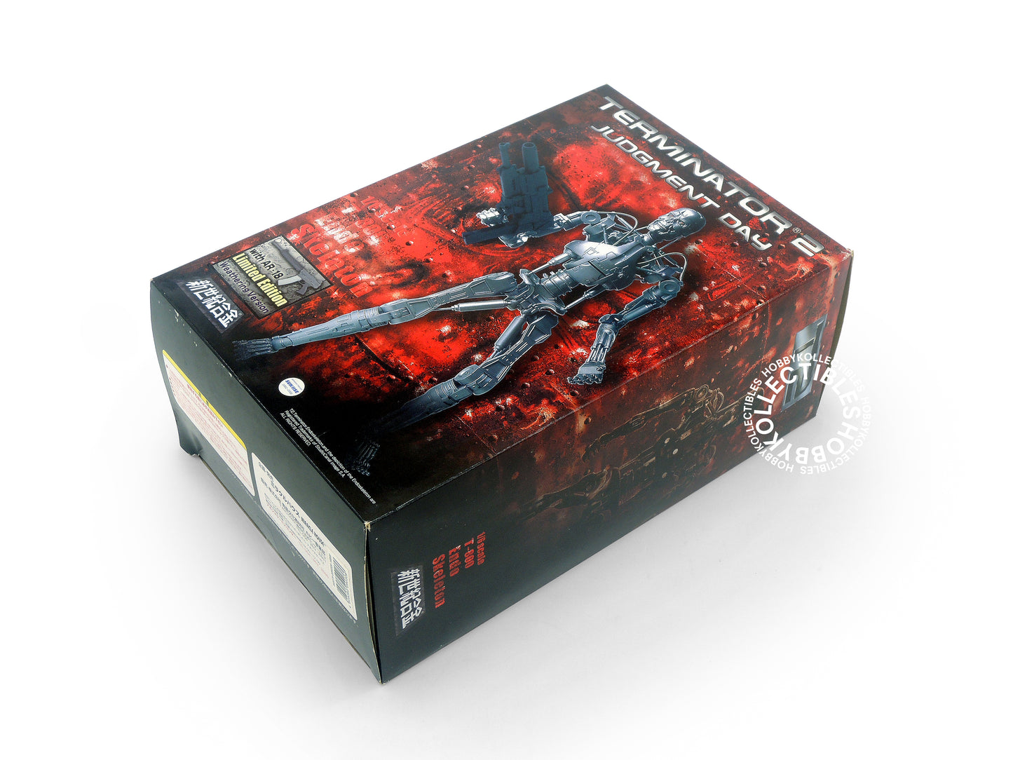 Aoshima Terminator2 1/6 T-800 Diecast Figure Weathering Limited Ed.