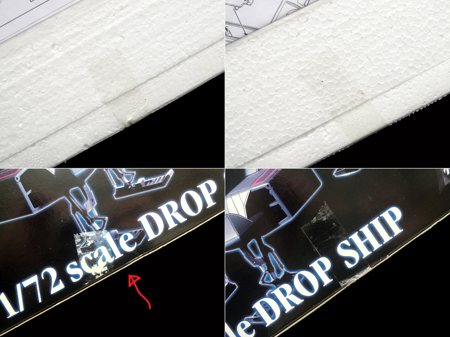 Aoshima 1/72 Chogokin Diecast Alien Dropship 02 Limited Edition