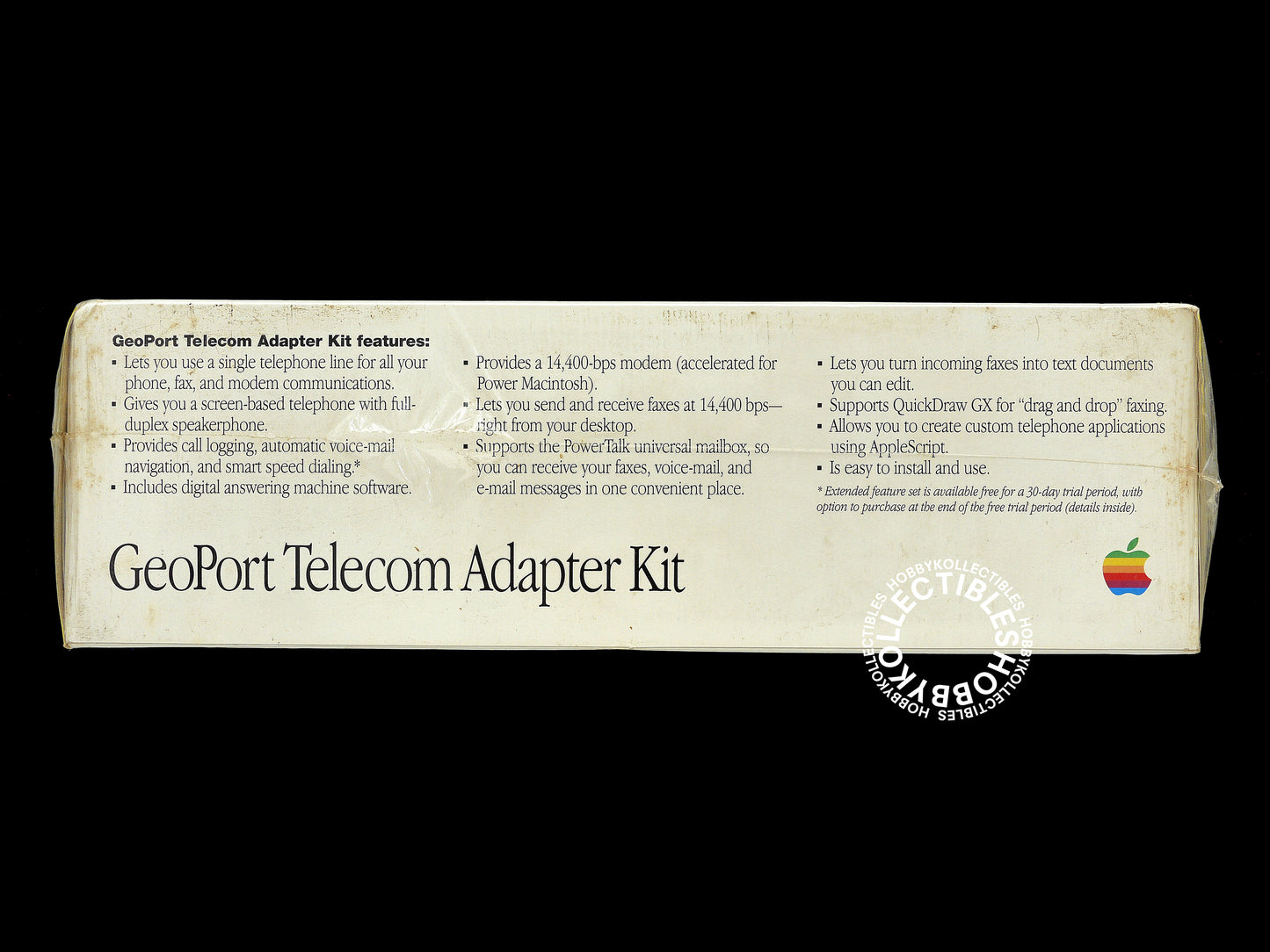 Apple Vintage Power Macintosh GeoPort Telecom Adaptor Kit M3127LL/C Factory Sealed