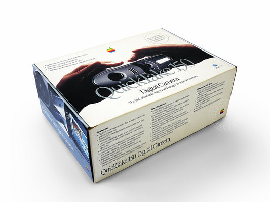 Apple Vintage QuickTake 150 Digital Camera w/ Full Packaging & Box (NOT WORKING)