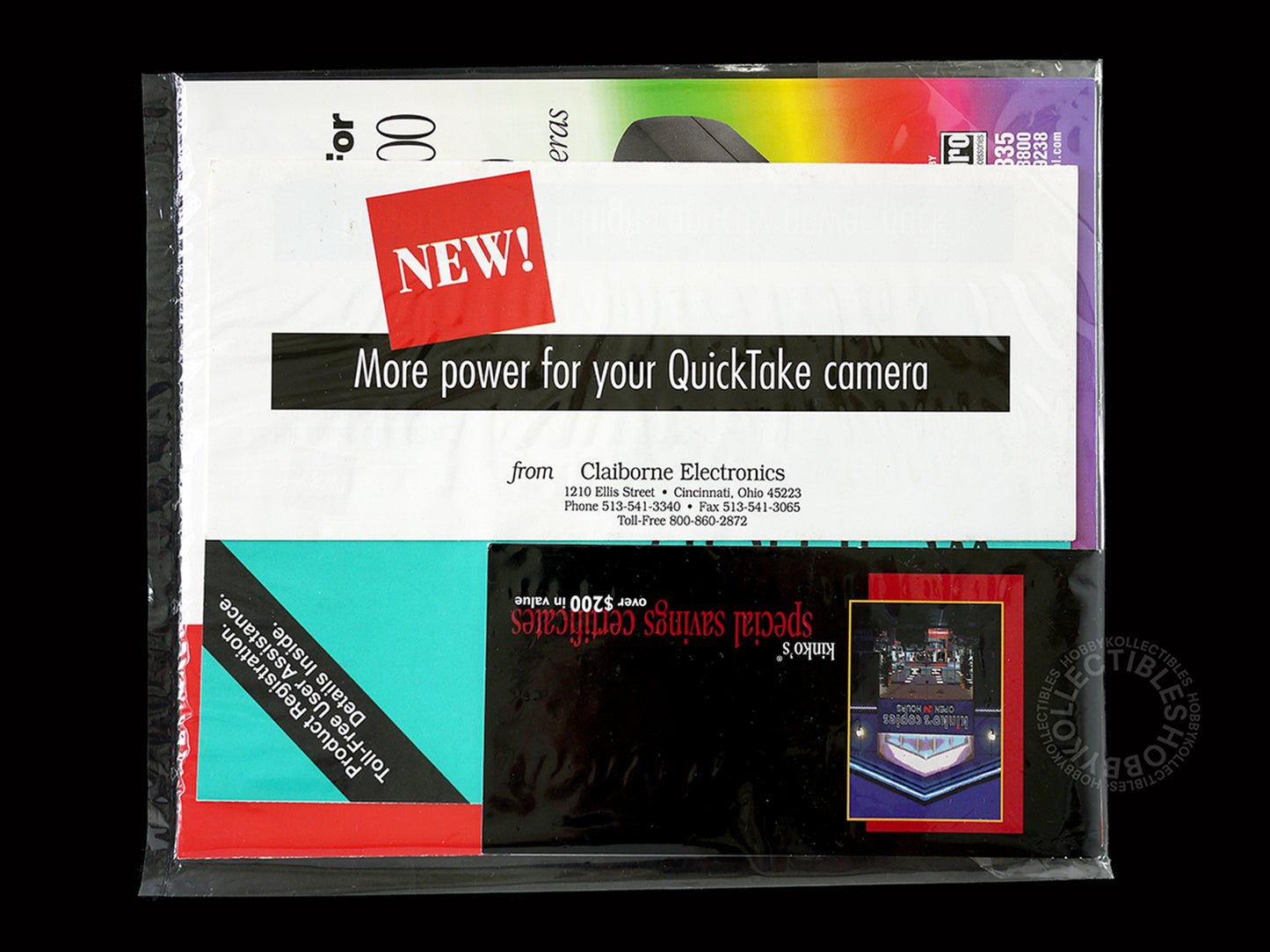 Apple Vintage QuickTake 150 Digital Camera w/ Full Packaging & Box (NOT WORKING)