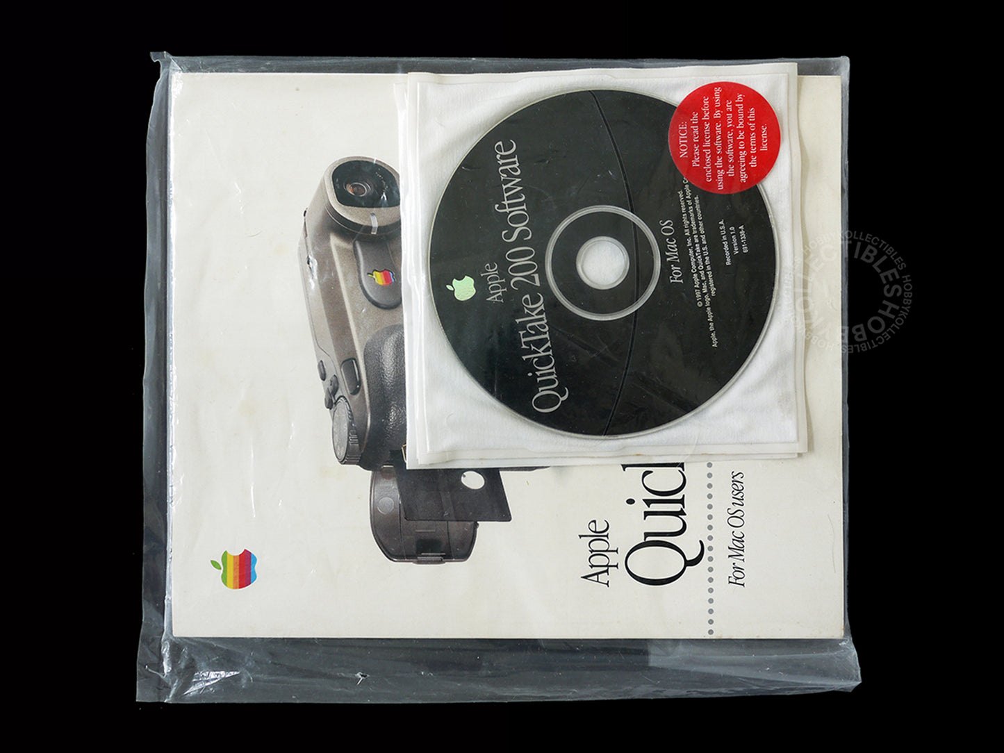 Apple Vintage QuickTake 200 Digital Camera Full Set Boxed (NOT WORKING)