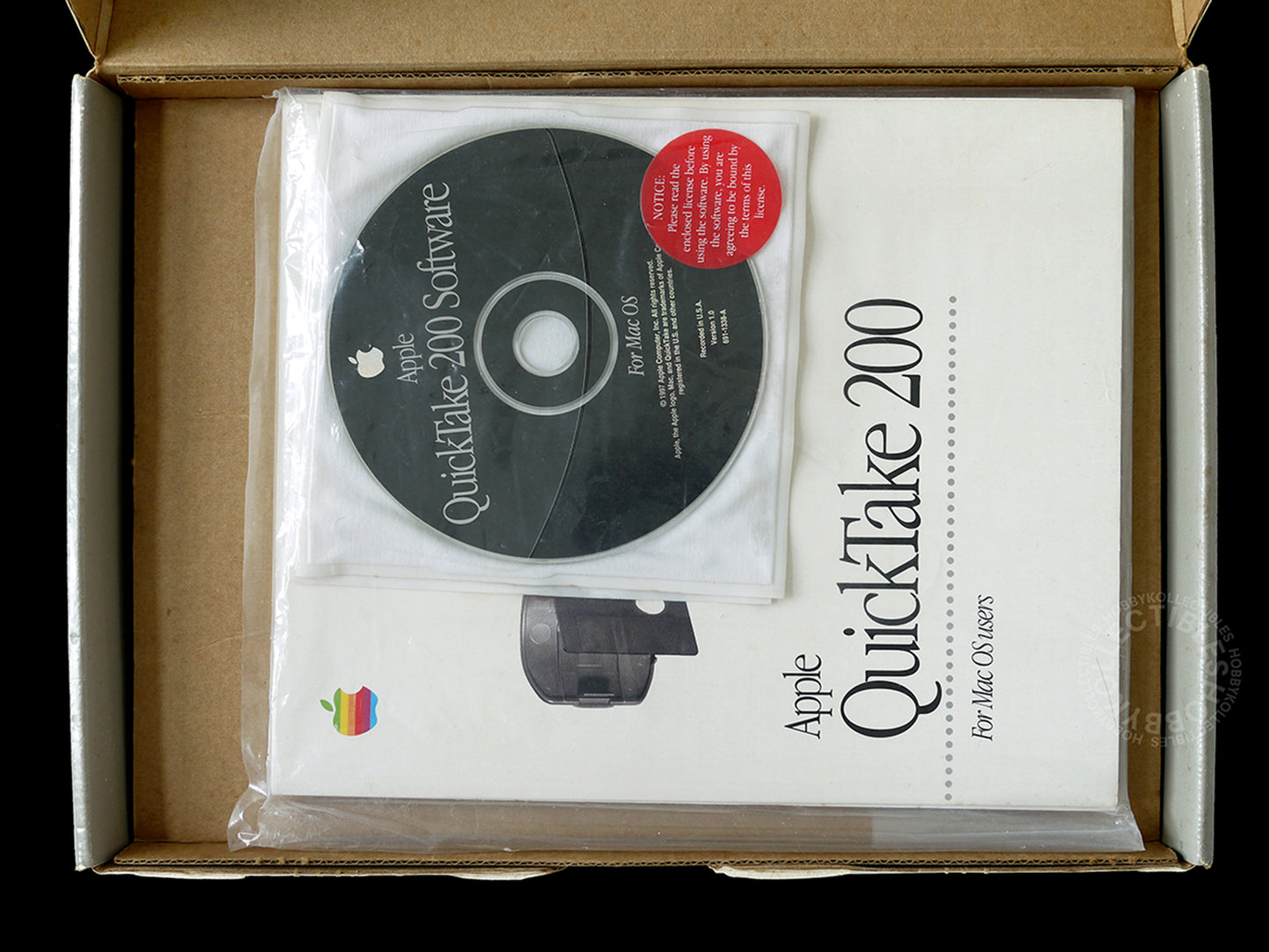 Apple Vintage QuickTake 200 Digital Camera Full Set Boxed (NOT WORKING)