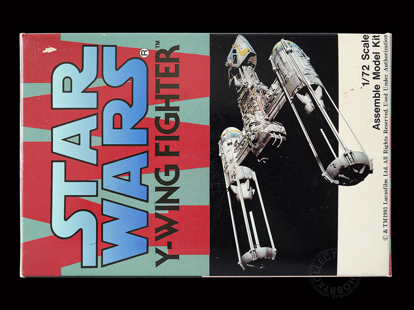 ArgoNauts 1/72 Star Wars Y-Wing Fighter Vinyl Model Kit SW5 STARTED
