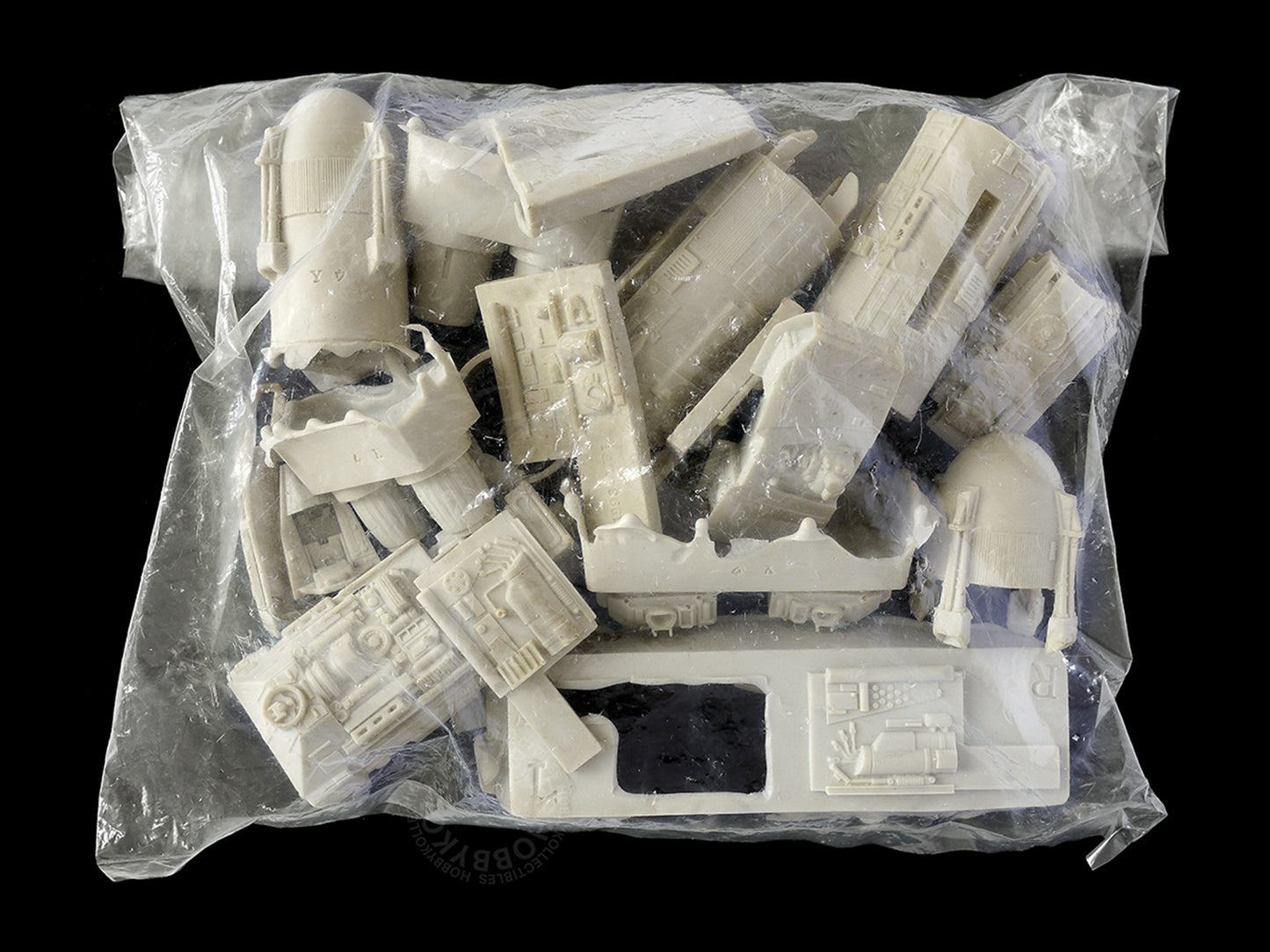 ArgoNauts 1/72 Star Wars Y-Wing Fighter Vinyl Model Kit SW5 STARTED