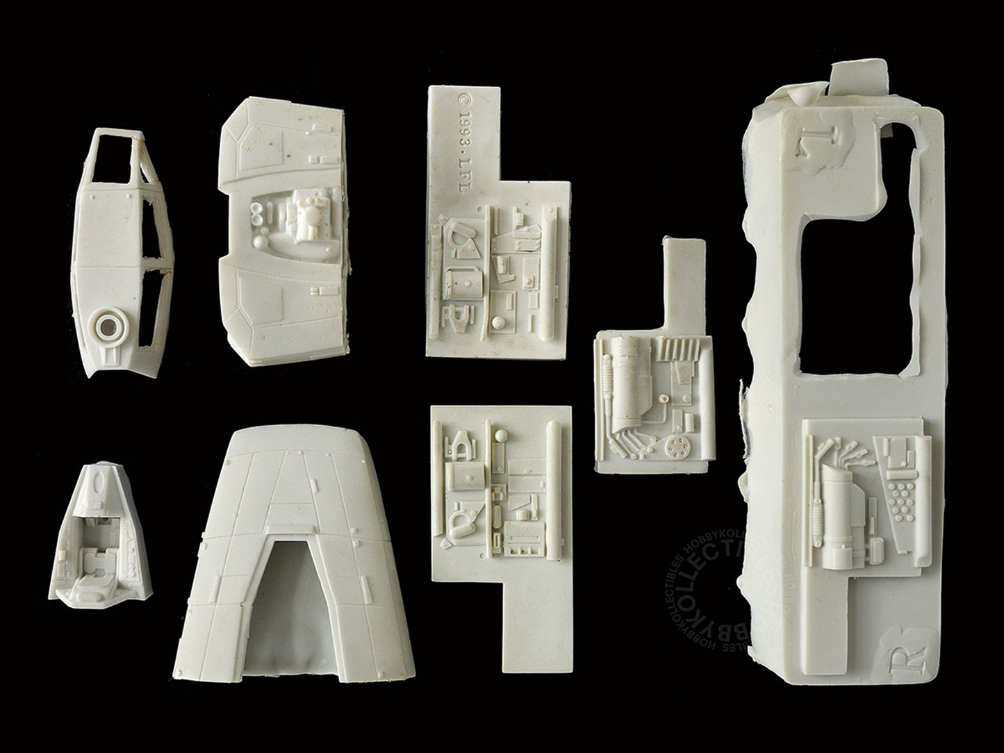 ArgoNauts 1/72 Star Wars Y-Wing Fighter Vinyl Model Kit SW5 STARTED