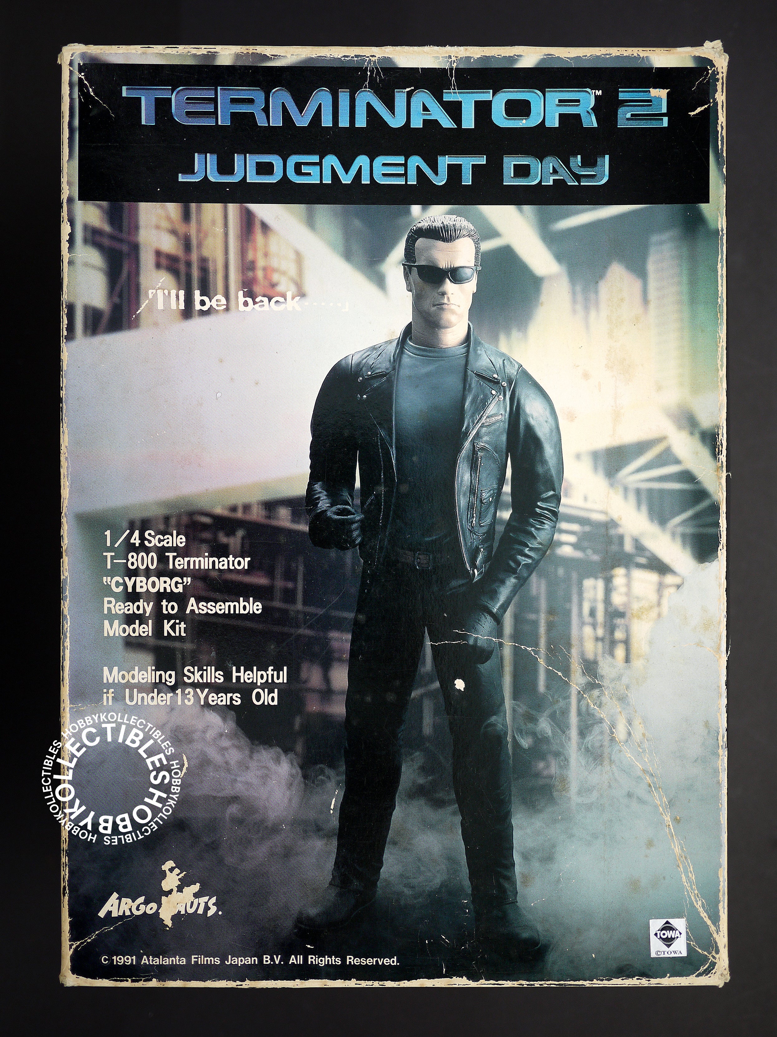 ArgoNauts Vintage 1/4 T-800 Terminator 2 Cyborg Vinyl Model