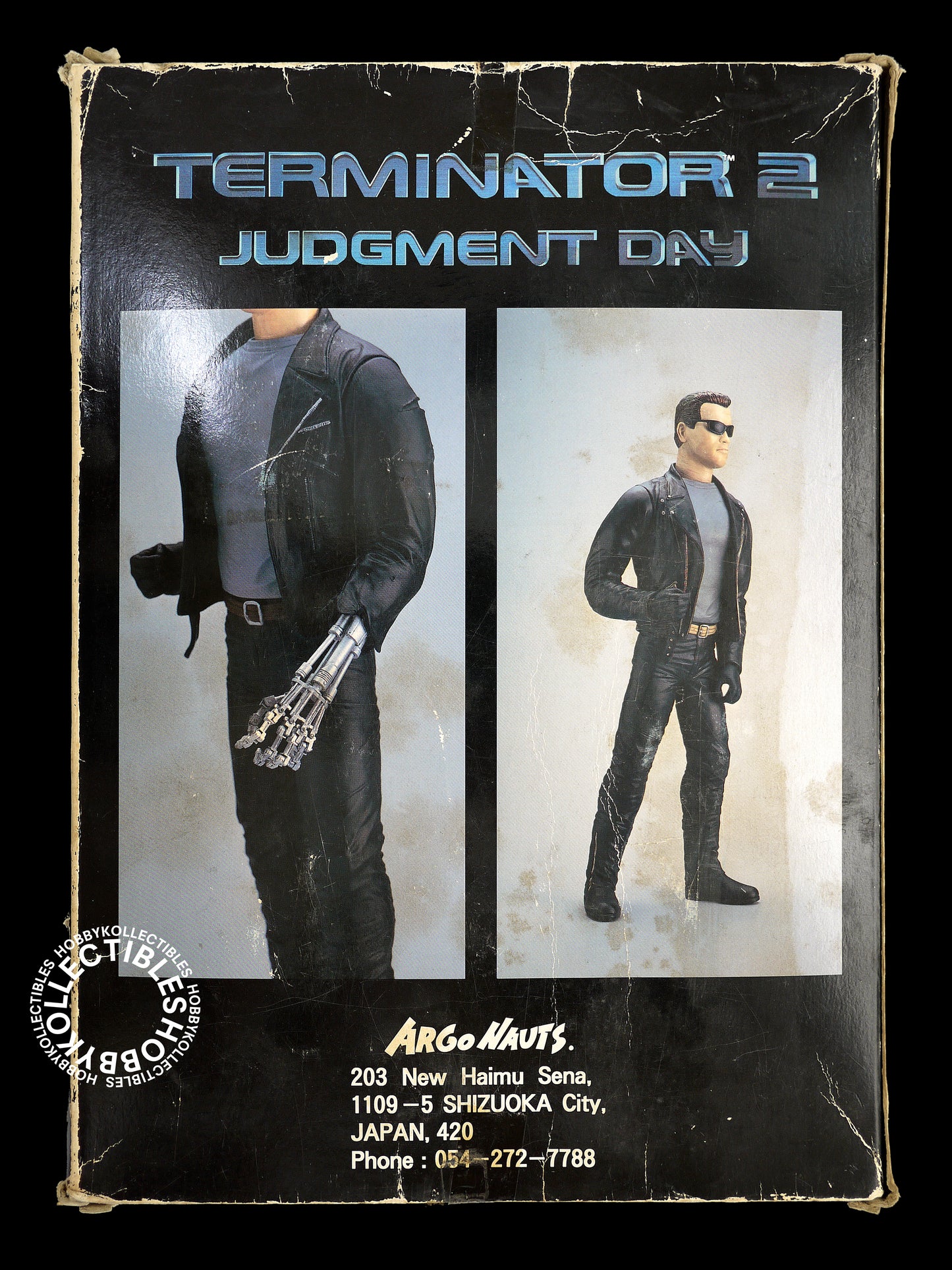 ArgoNauts Vintage 1/4 T-800 Terminator 2 Cyborg Vinyl Model Kit