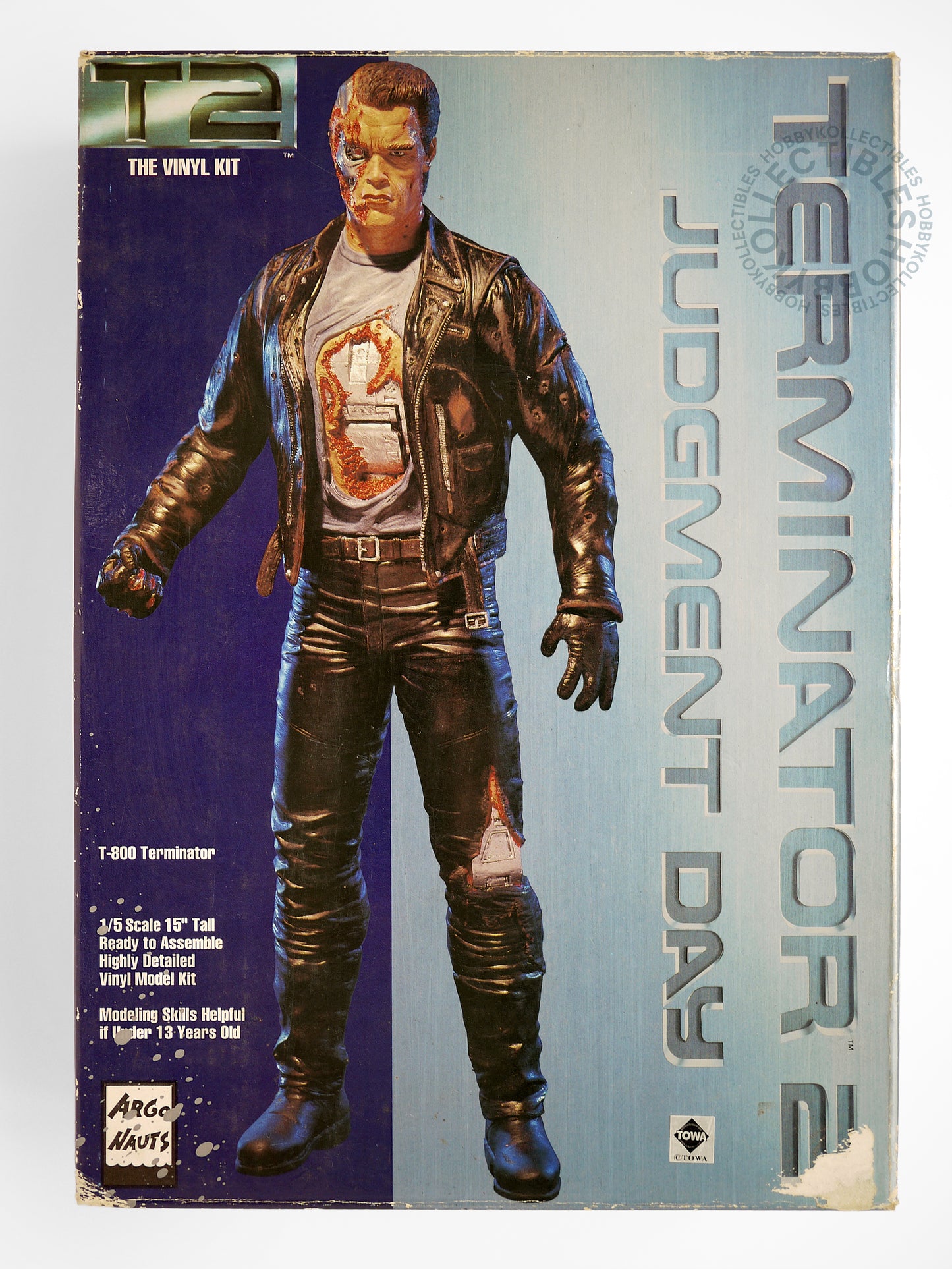 ArgoNauts Vintage 1/5 Terminator T-800 Crush head Vinyl Model Kit