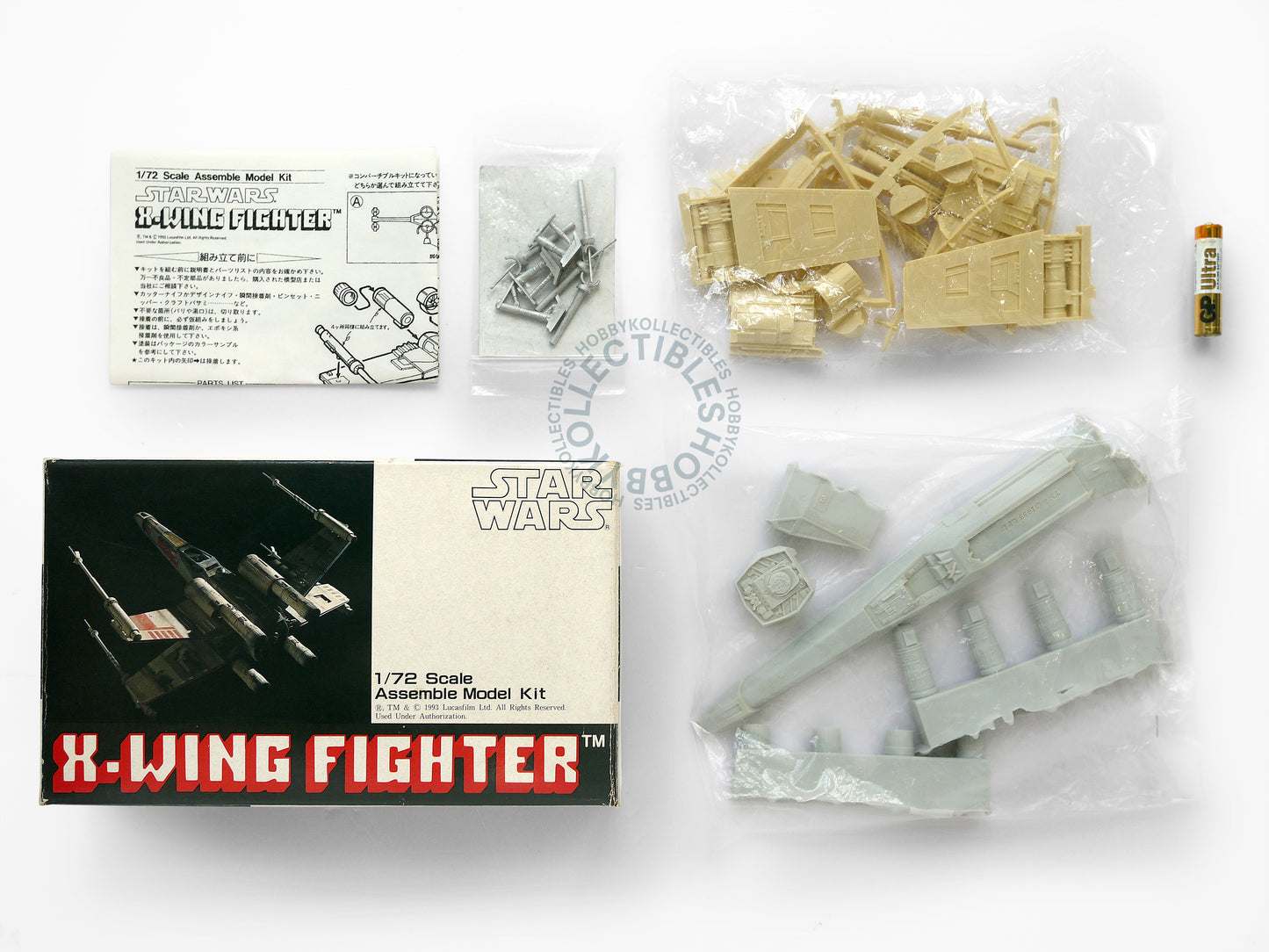 ArgoNauts 1/72 Star Wars X-Wing Fighter Vinyl Model Kit