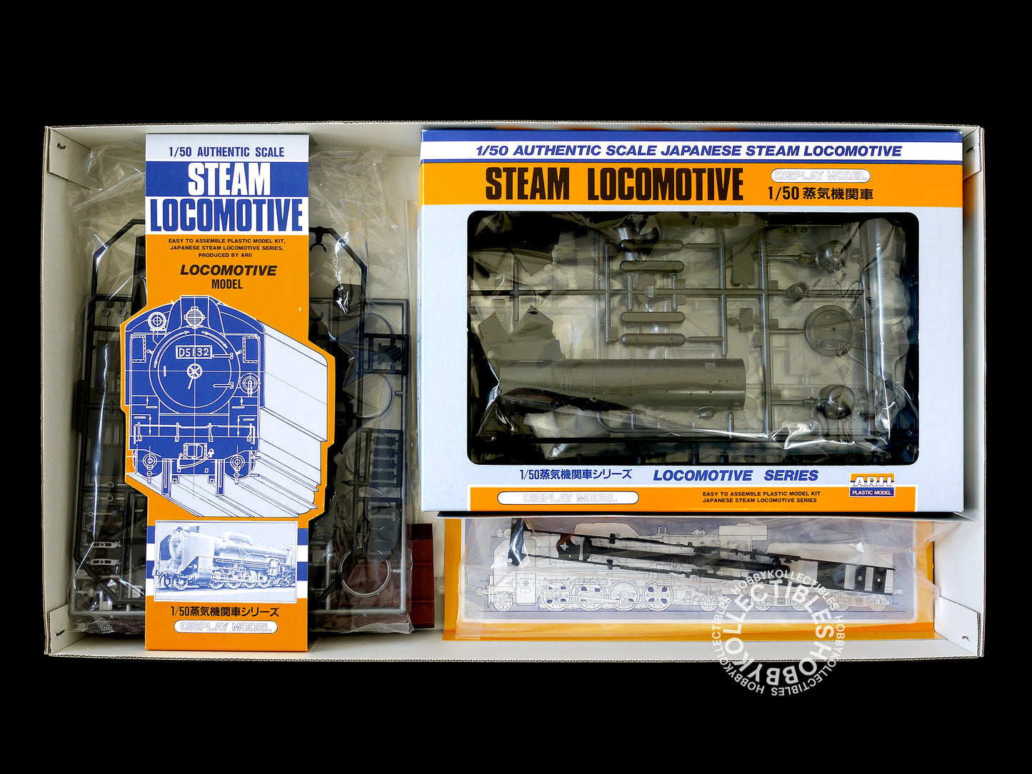 Micro Ace Arii 1/50 Shimbashi Station Square C11 262 Japan Steam Locomotive