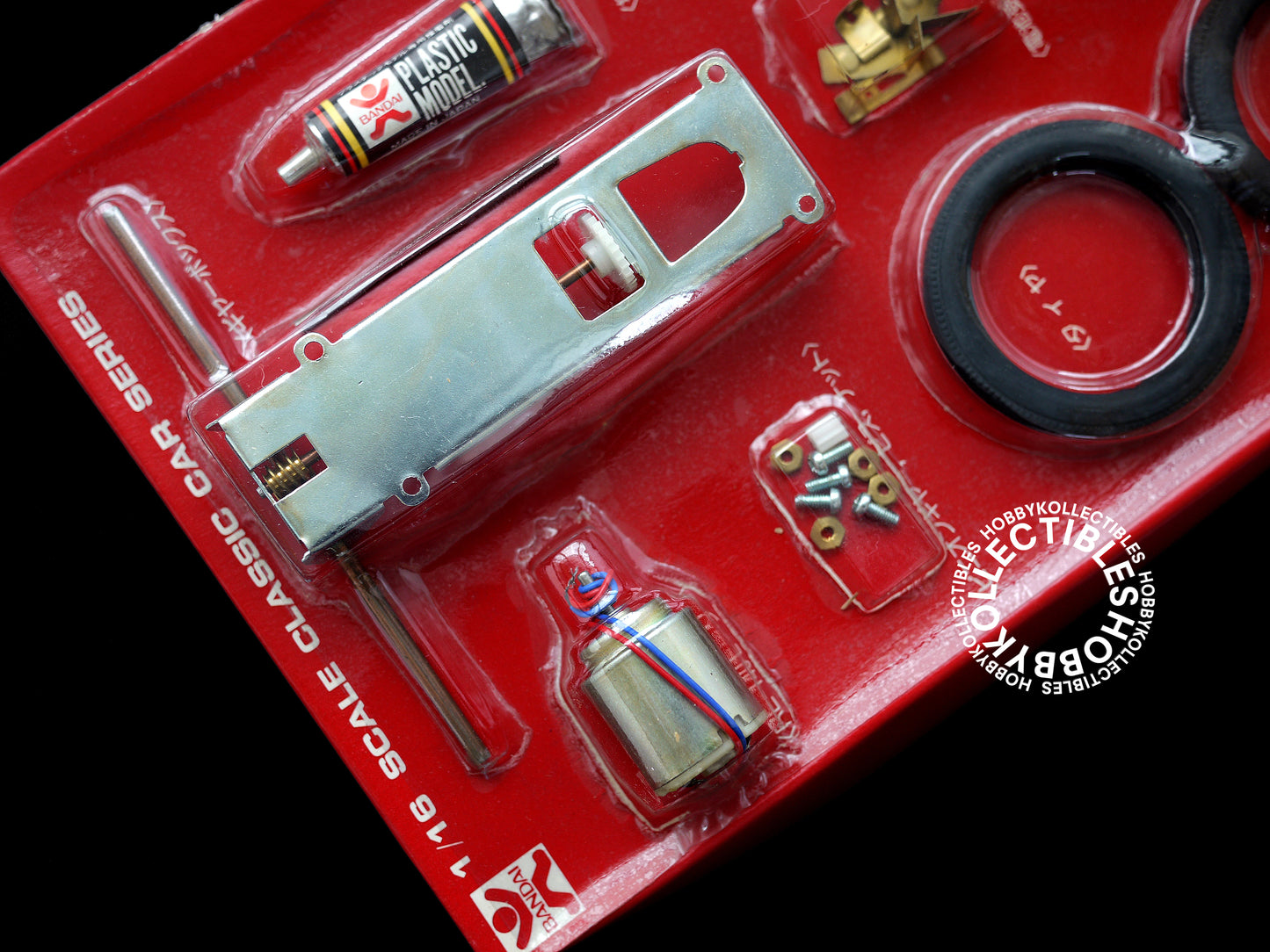 Bandai Vinatge 1/16 Mercedes Benz Motorised Model Kit