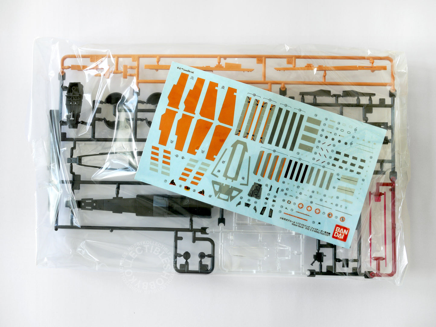 Bandai Star Wars 1/72 POE's X-Wing T70 StarFighter Model Kit