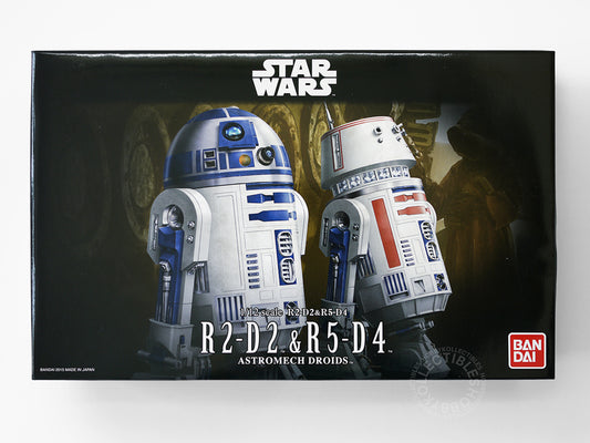 Bandai Star Wars 1/12 R2-D2 & R5-D4 Plastic Model Kit