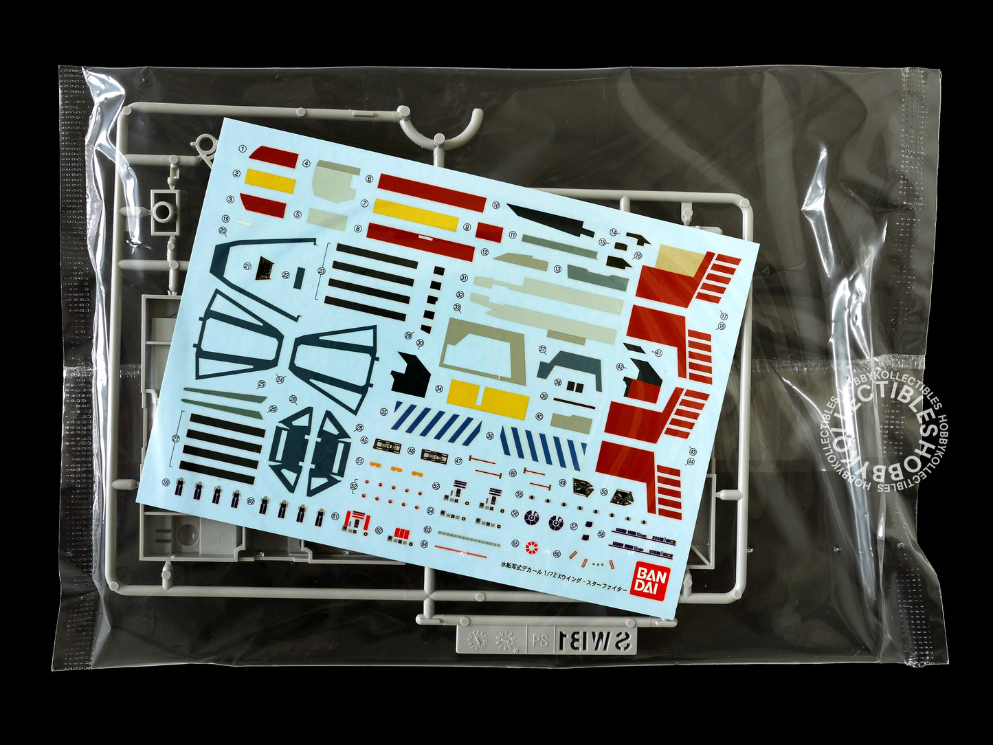 Bandai Star Wars 1/72 X-Wing StarFighter T-65 Space Fighter Model Kit
