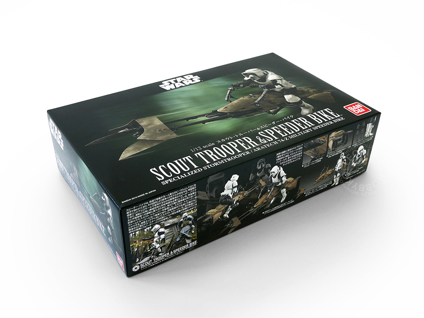 Bandai Star Wars 1/72 Scout Trooper & Speeder Bike Model Kit