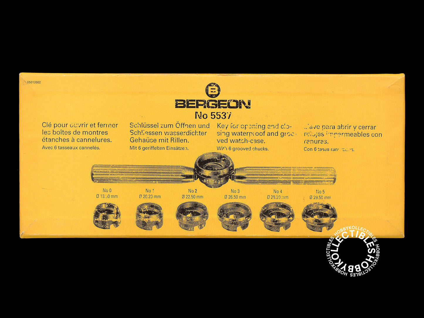 (SOLD) Swiss Bergeon Watch Case Key Opener #5537 USED