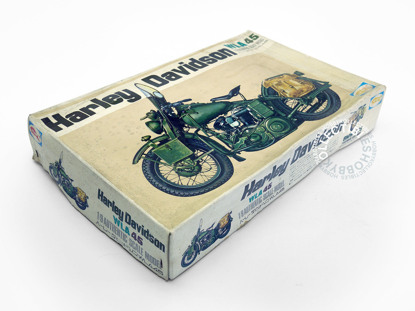 Bullmark 1/9 Harley Davidson WLA 45 Motorcycle Vintage Model Kit