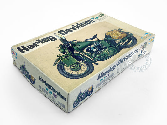 Bullmark 1/9 Harley Davidson WLA 45 Motorcycle Vintage Model Kit