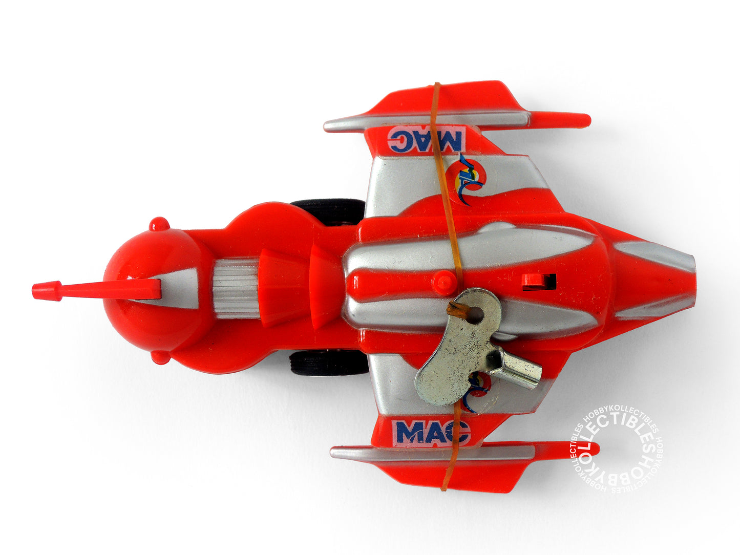 Bullmark Vintage Ultraman Leo Mckee Wind Up Plastic Fighter Toy