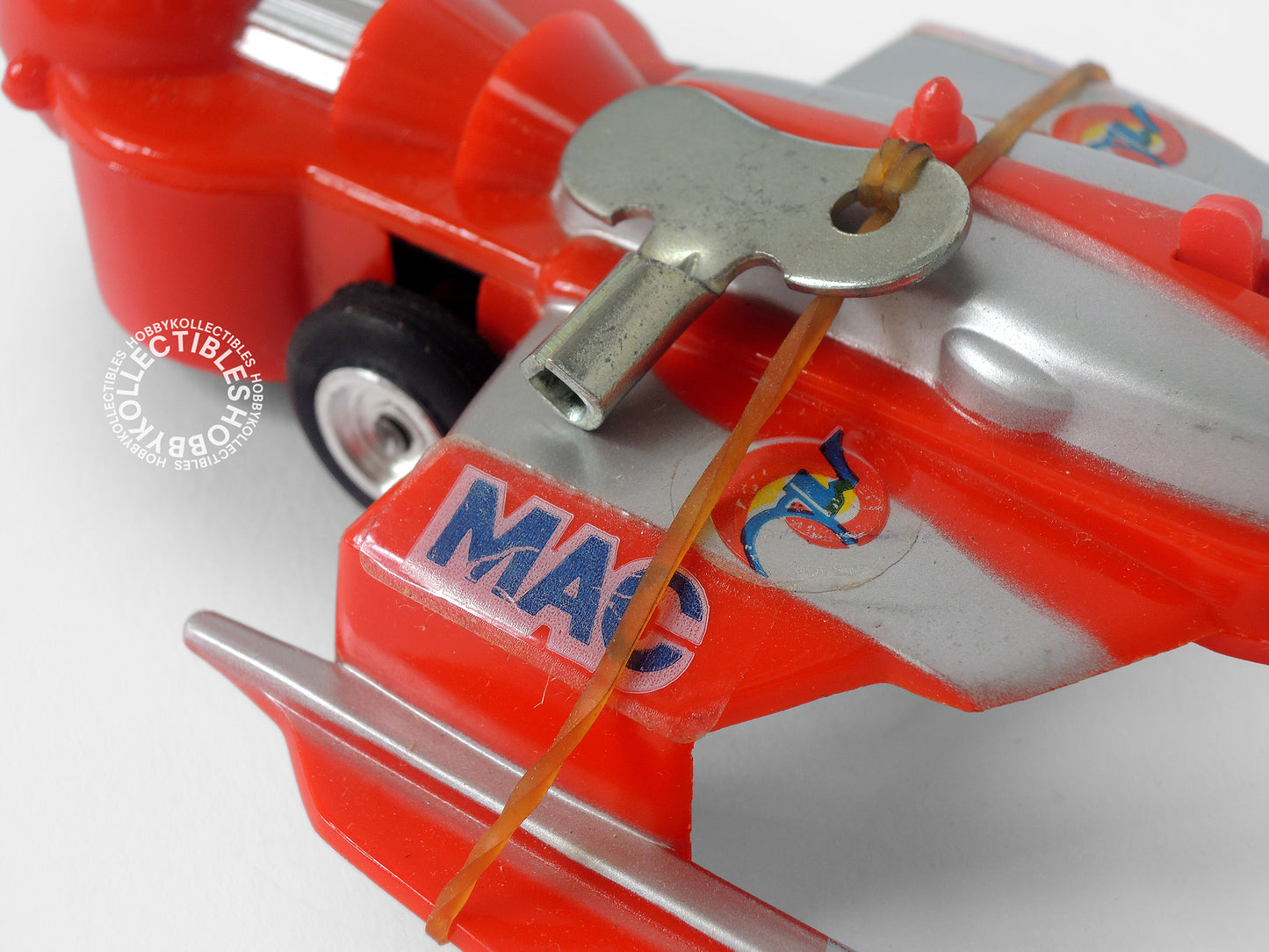 Bullmark Vintage Ultraman Leo Mckee Wind Up Plastic Fighter Toy