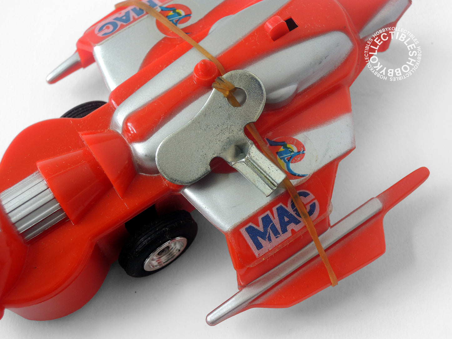 Bullmark Vintage Ultraman Leo Mckee Wind Up Plastic Fighter Toy
