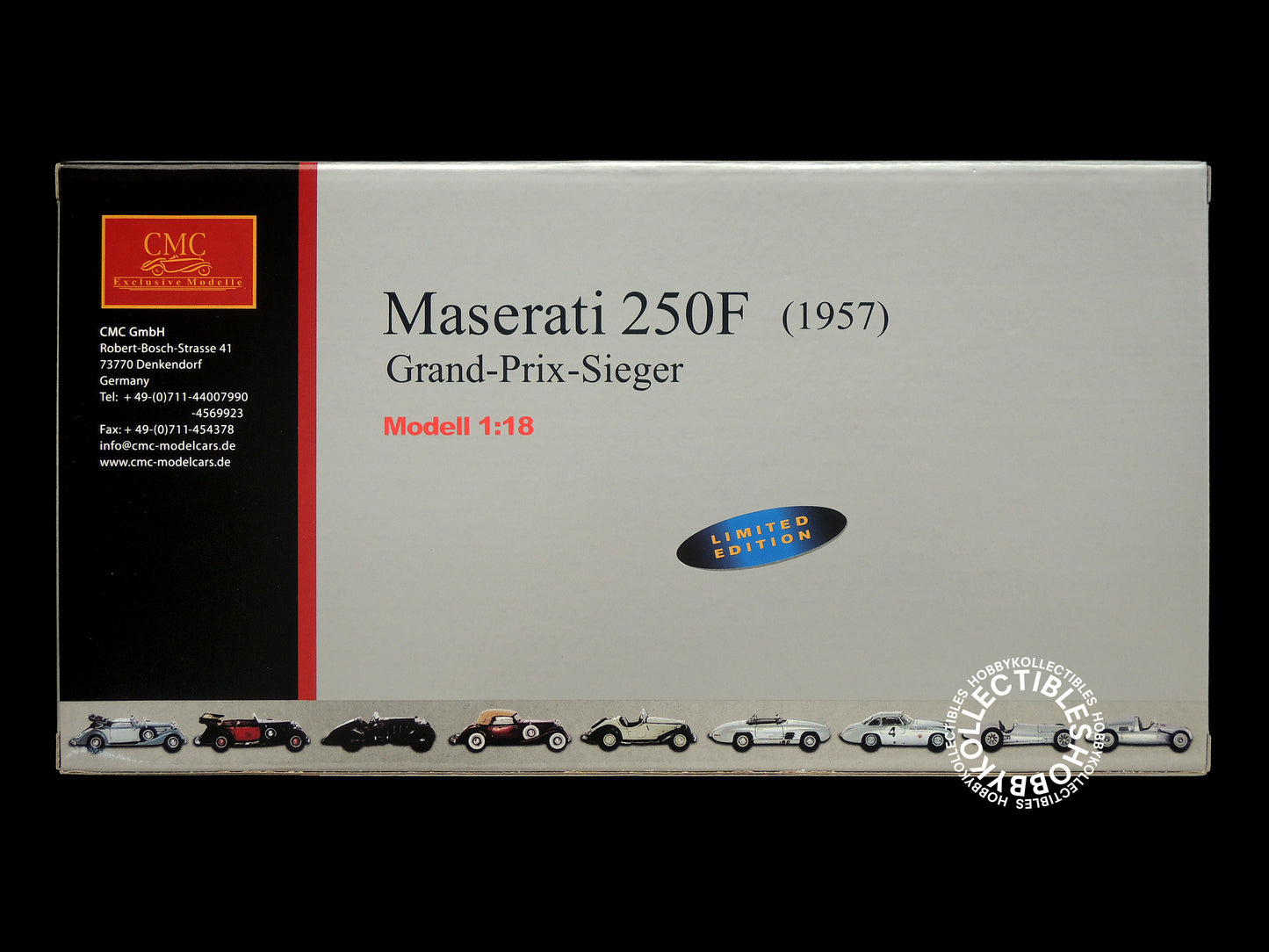 CMC 1/18 Maserati 250F M-064 Limited Ed. Diecast Model Car(Minor Issue)