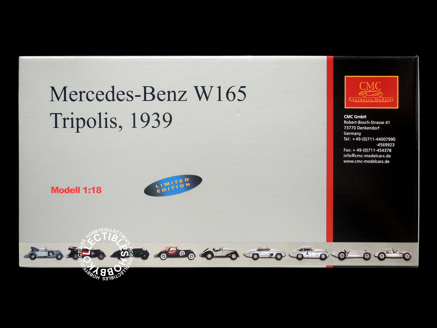 CMC 1/18 Mercedes-Benz W165 M-074 Diecast Model Car Limited Ed.