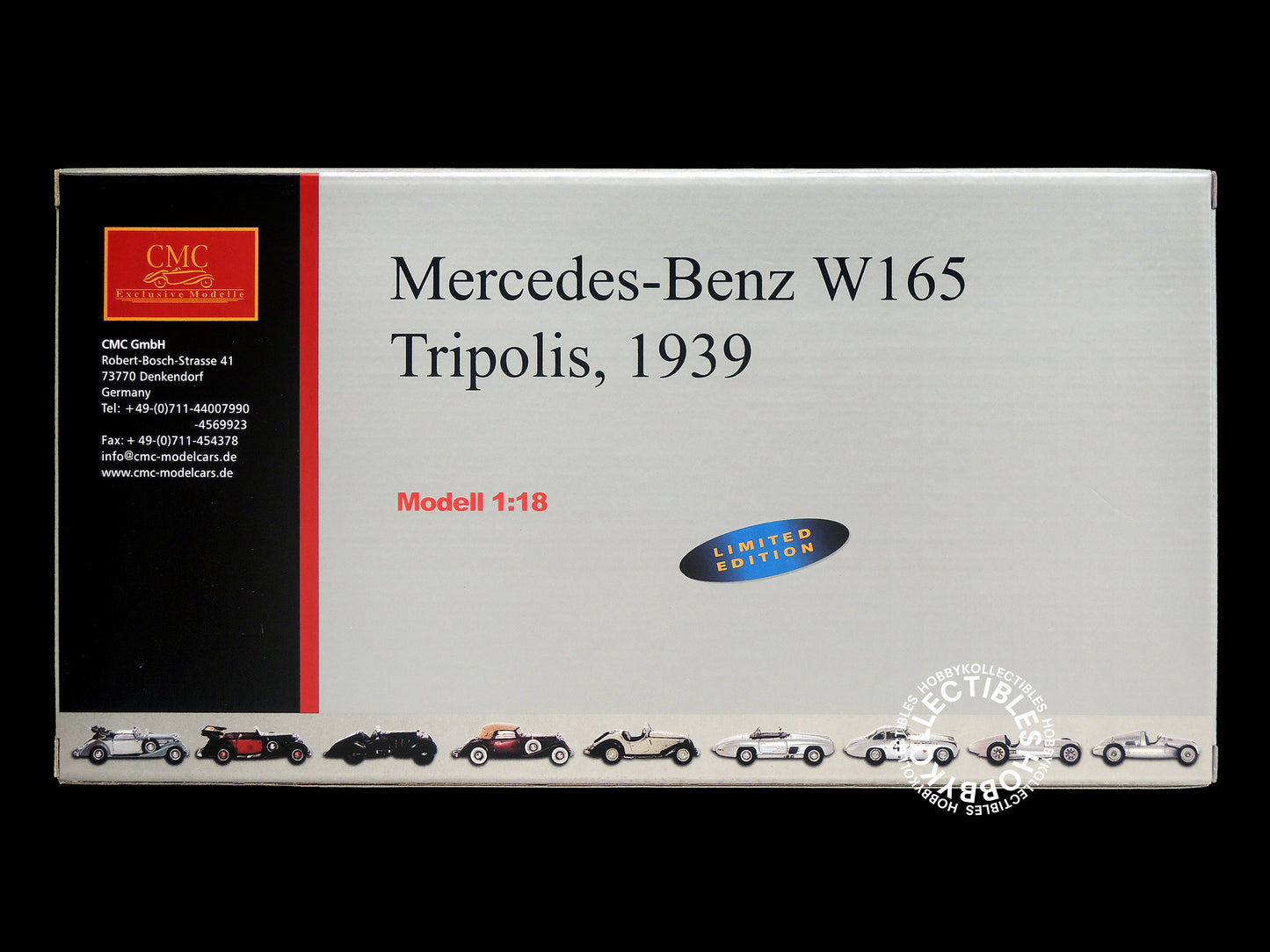 CMC 1/18 Mercedes-Benz W165 M-074 Diecast Model Car Limited Ed.