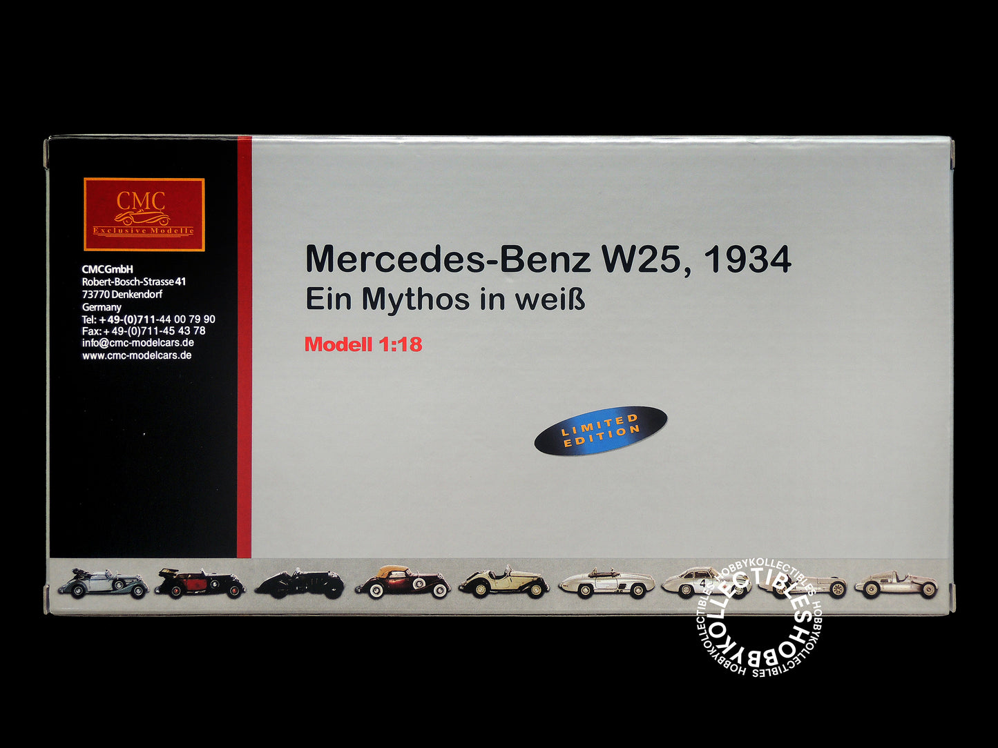 CMC 1/18 Mercedes-Benz W25 M-065 Limited Ed. Diecast Model Car