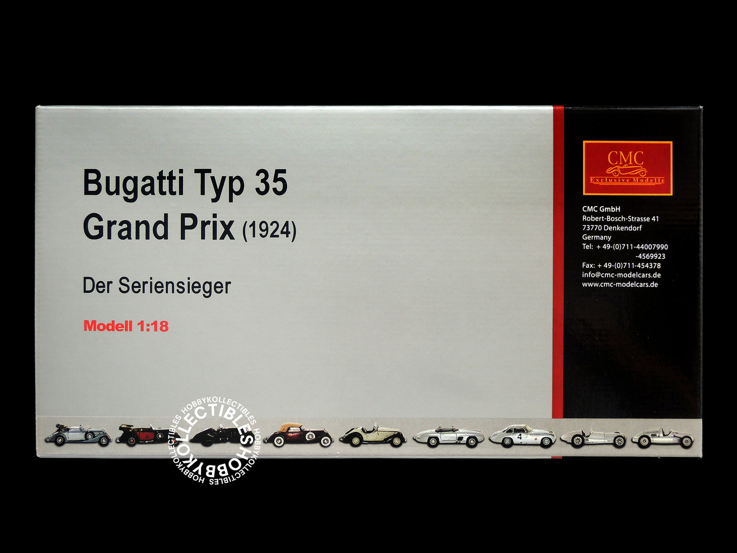 CMC 1/18 Bugatti Type 35 Diecast Model Car M-063(USED)