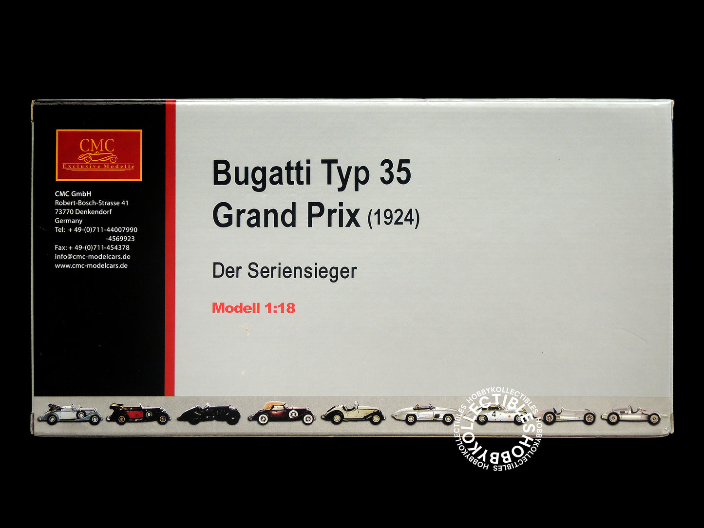 CMC 1/18 Bugatti Type 35 Diecast Model Car M-063(USED)