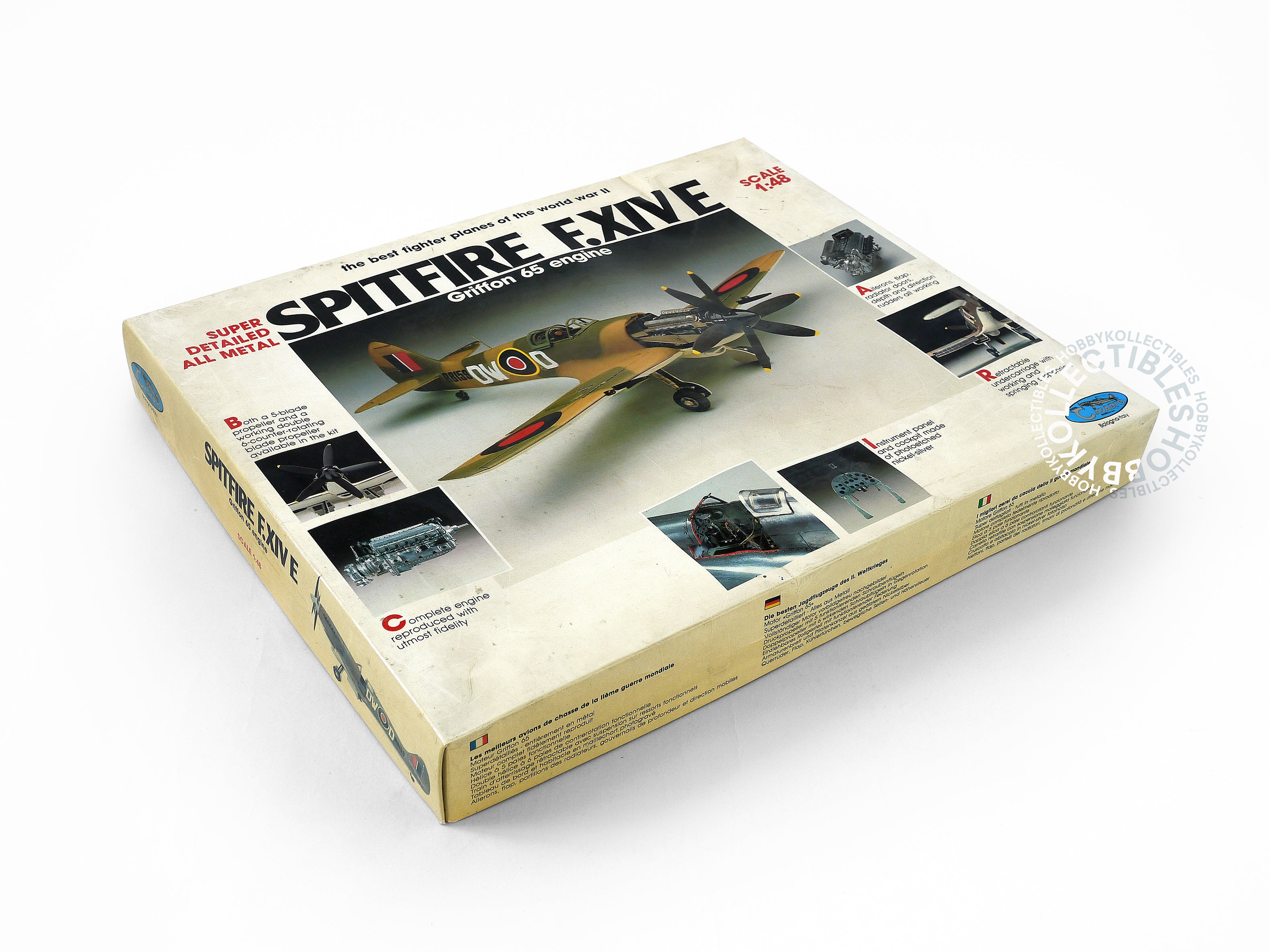 メタルキット カサディオ 1/48 スピットファイア F.XIV E Casadio Gunze 1/48 Spitfire F.XIV E Fighter Metal Model Kit