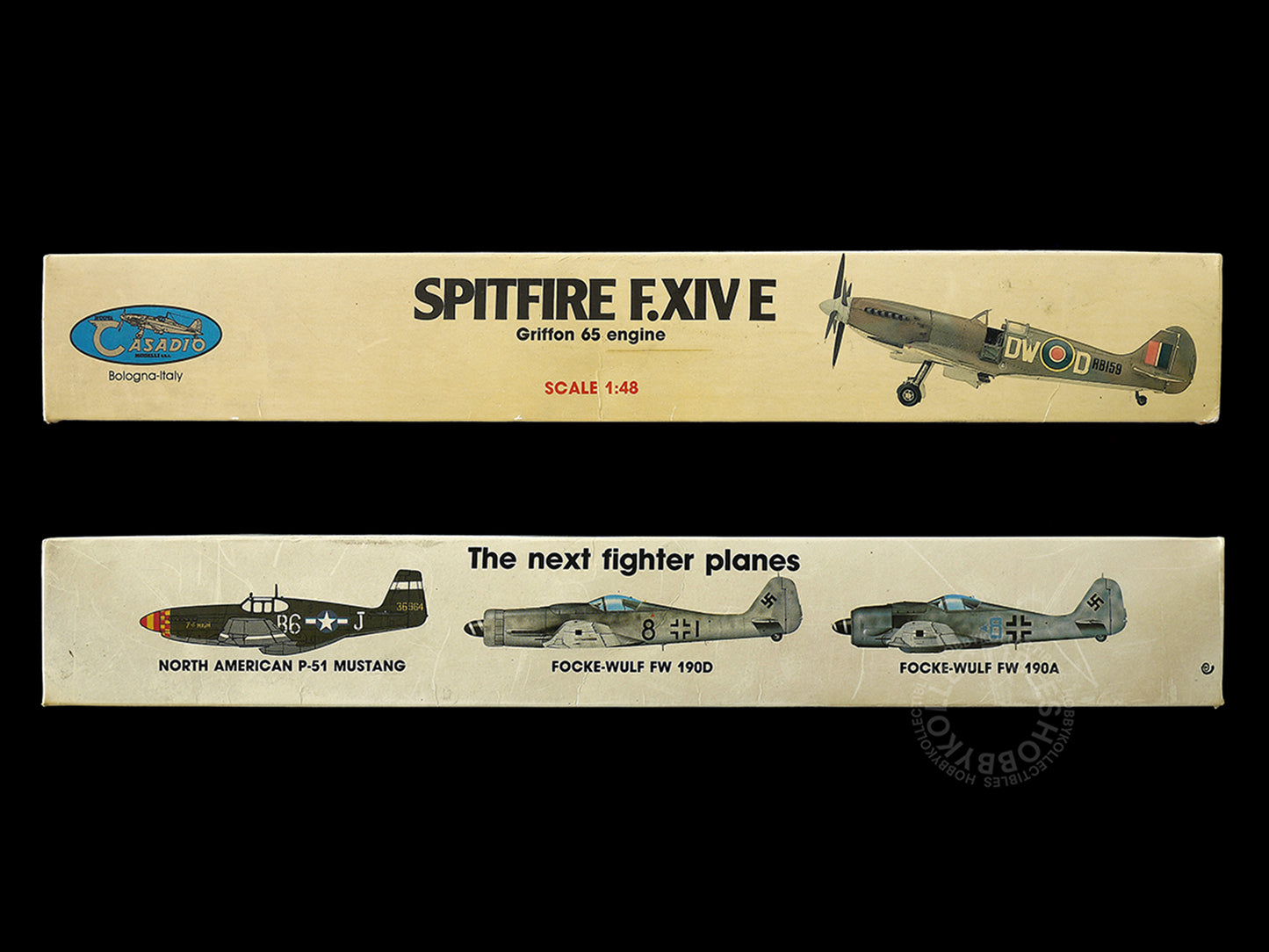 Casadio Gunze 1/48 Spitfire F.XIV E Fighter Metal Model Kit