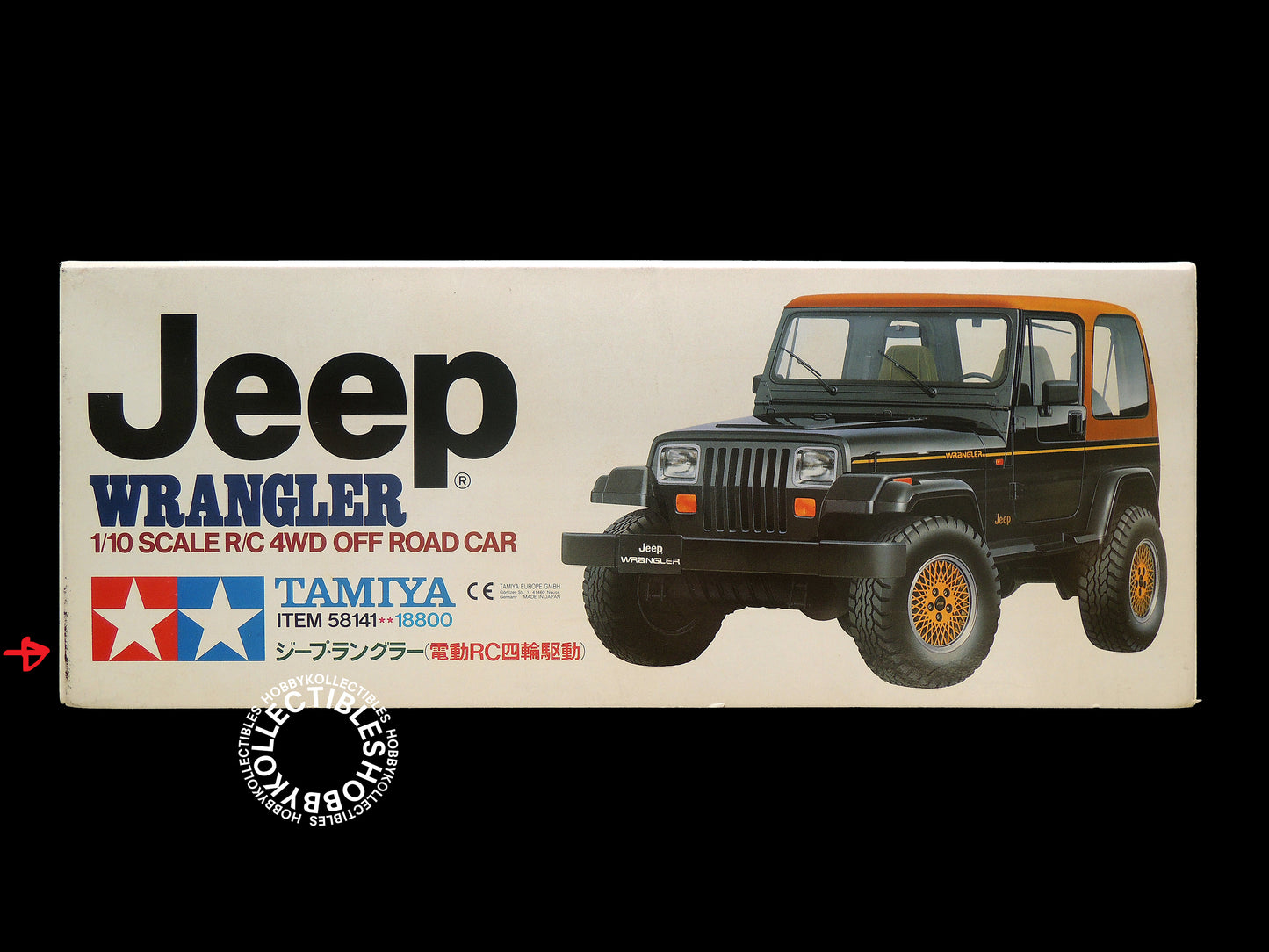 Tamiya Vintage 1/10 RC Jeep Wrangler #58141 Model Kit