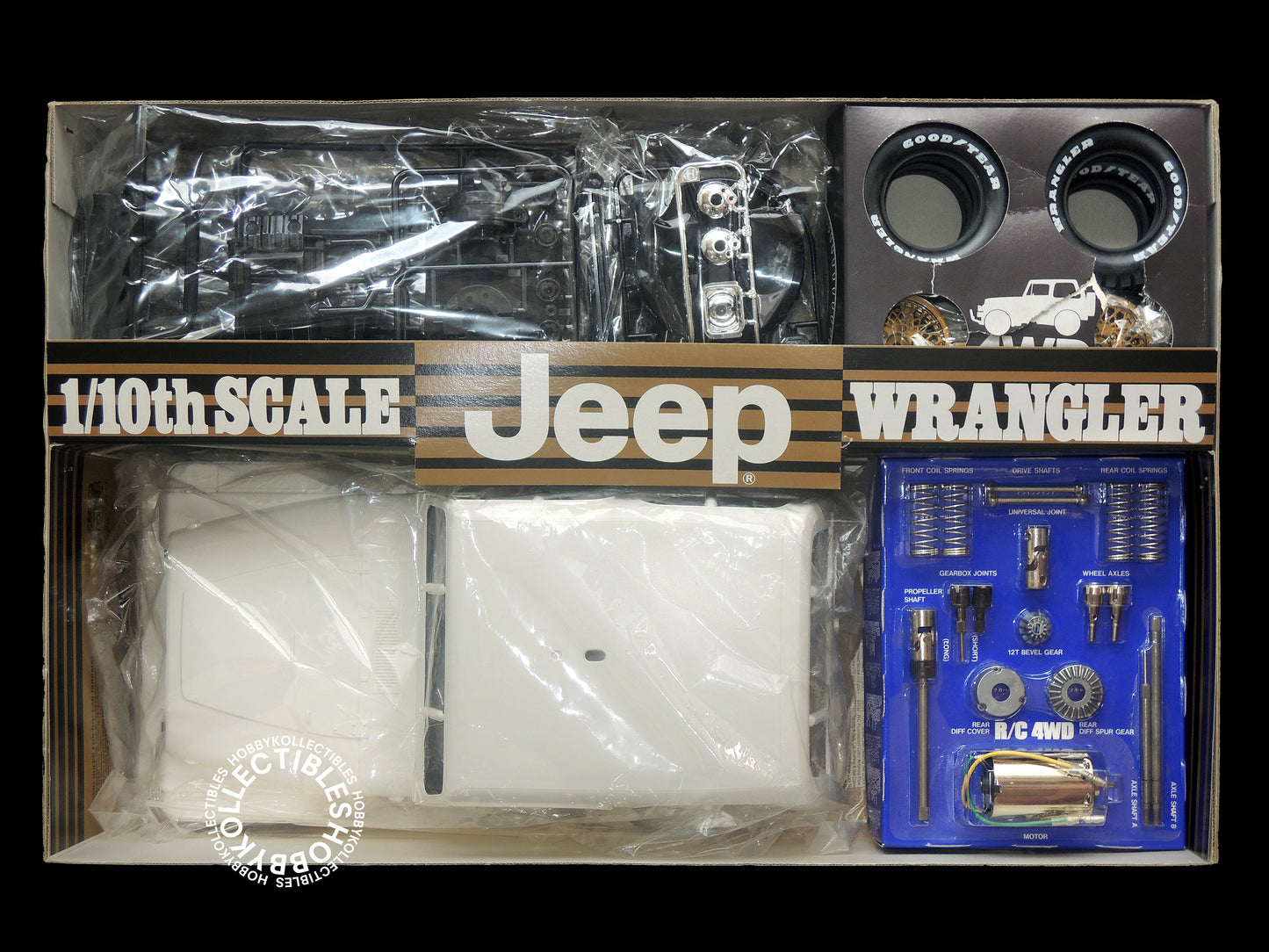 Tamiya Vintage 1/10 RC Jeep Wrangler #58141 Model Kit