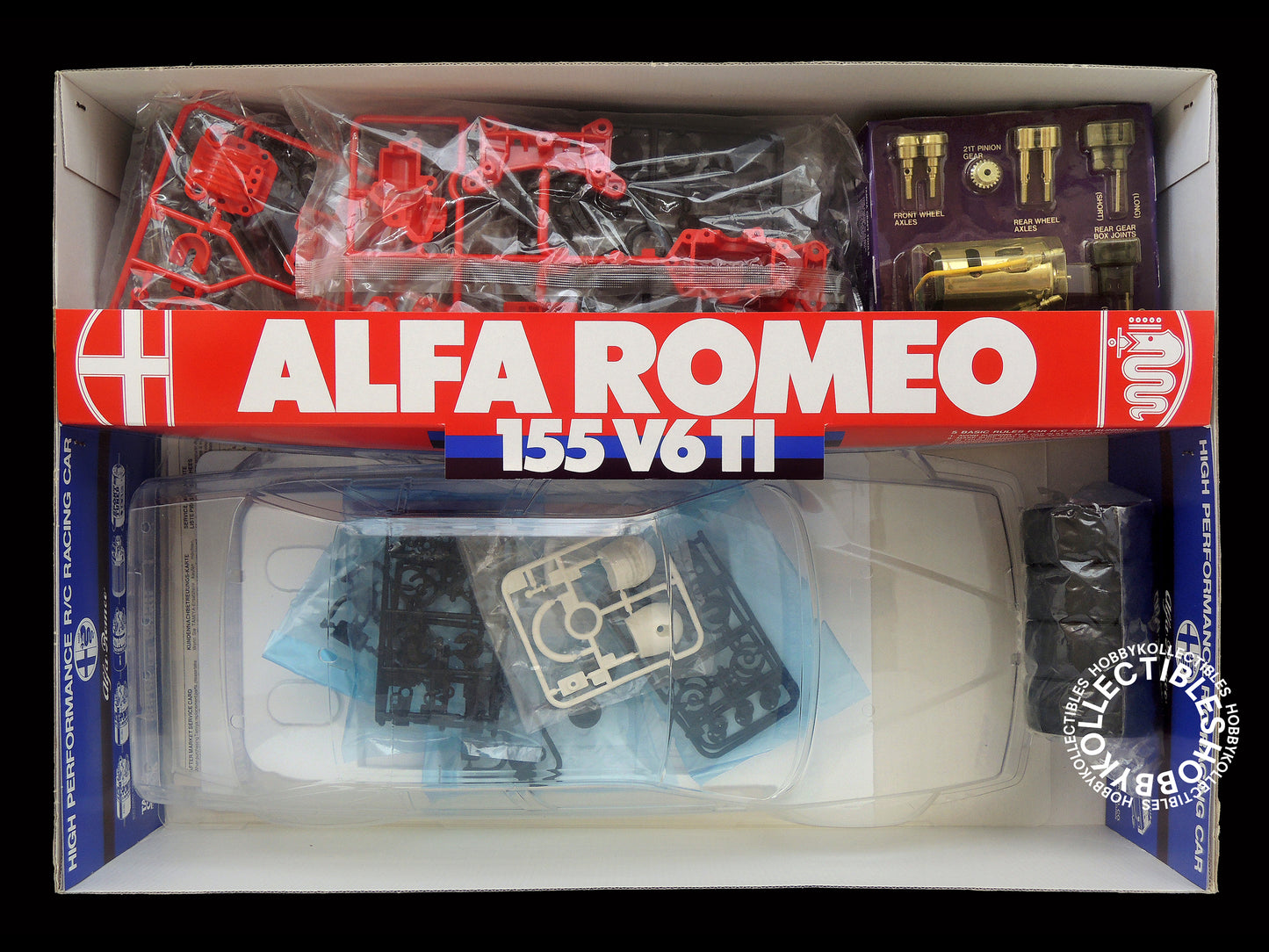Tamiya 1/10 RC Alfa Romeo 155 V6 TI #58128 TA02 Model Kit