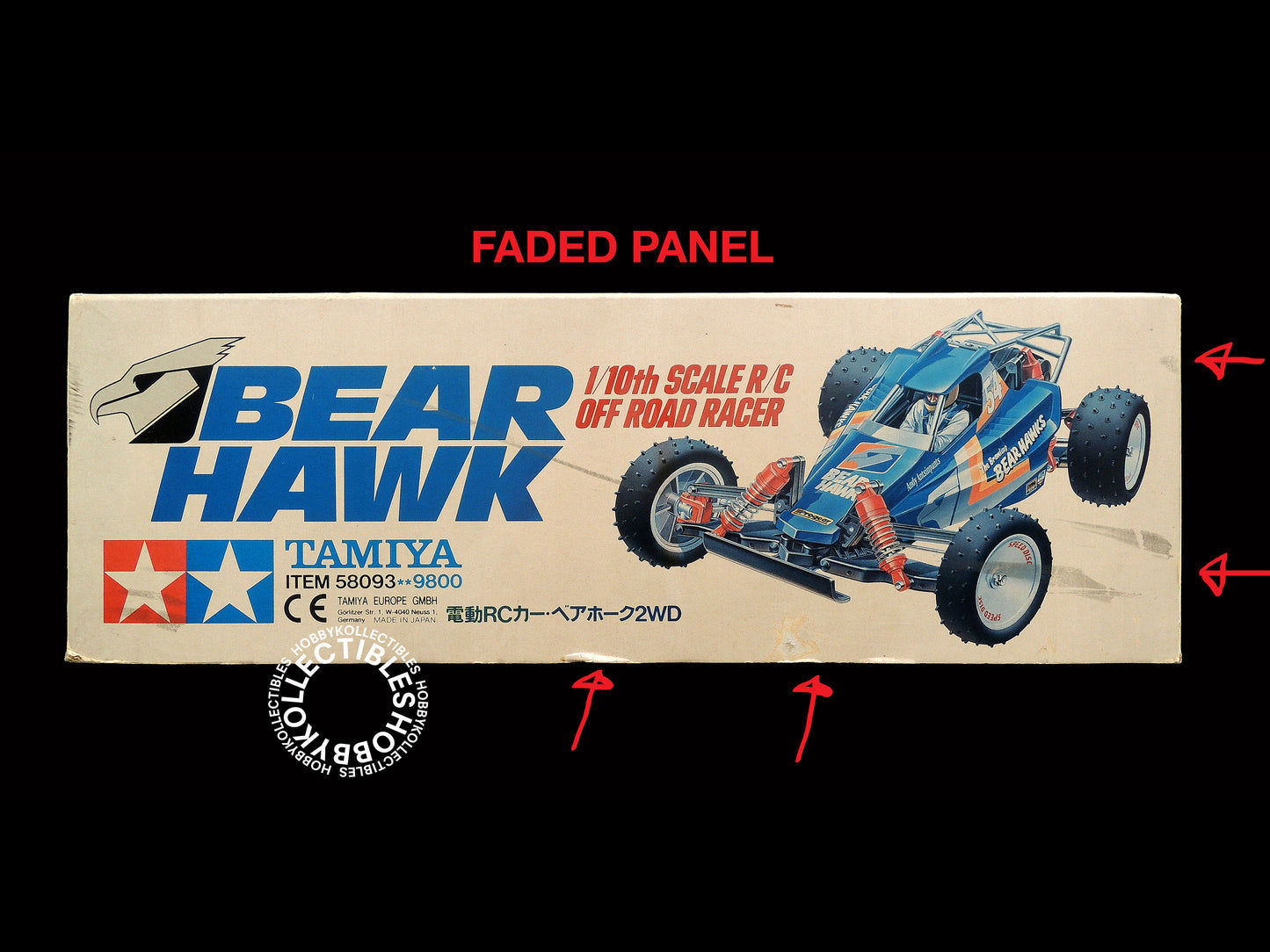 Tamiya Vintage 1/10 RC Bear Hawk #58093 Model Kit