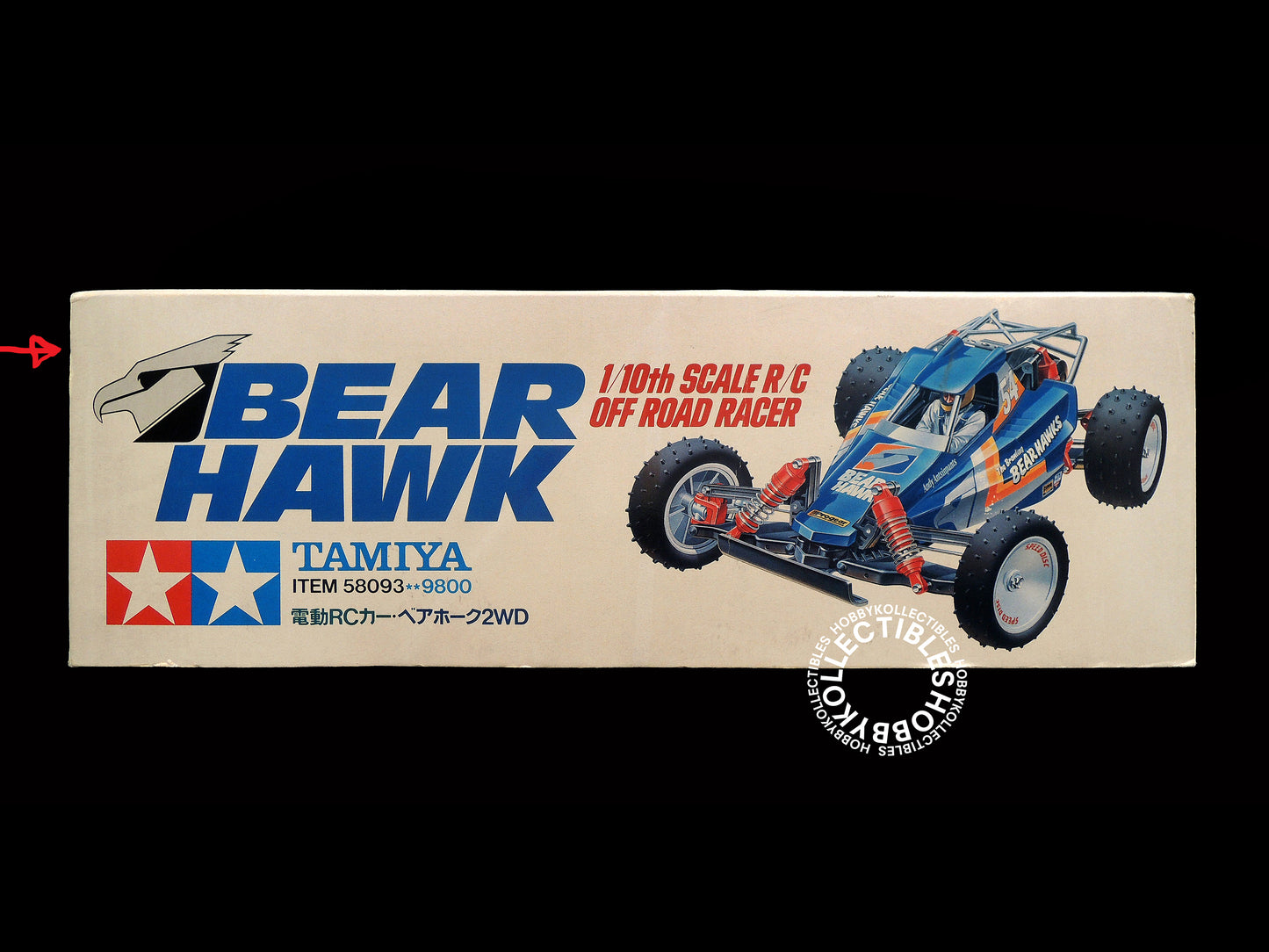 Tamiya Vintage 1/10 RC Bear Hawk #58093 Model Kit