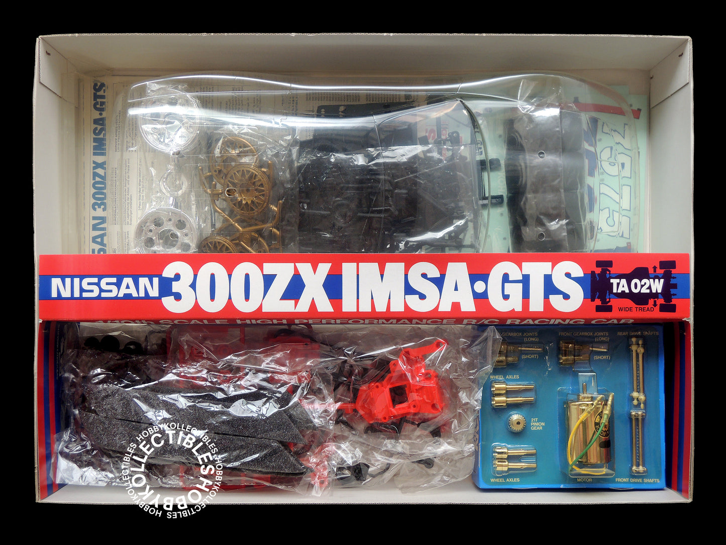 Tamiya Vintage 1/10 RC Nissan 300ZX IMSA GTS #58144 Model Kit
