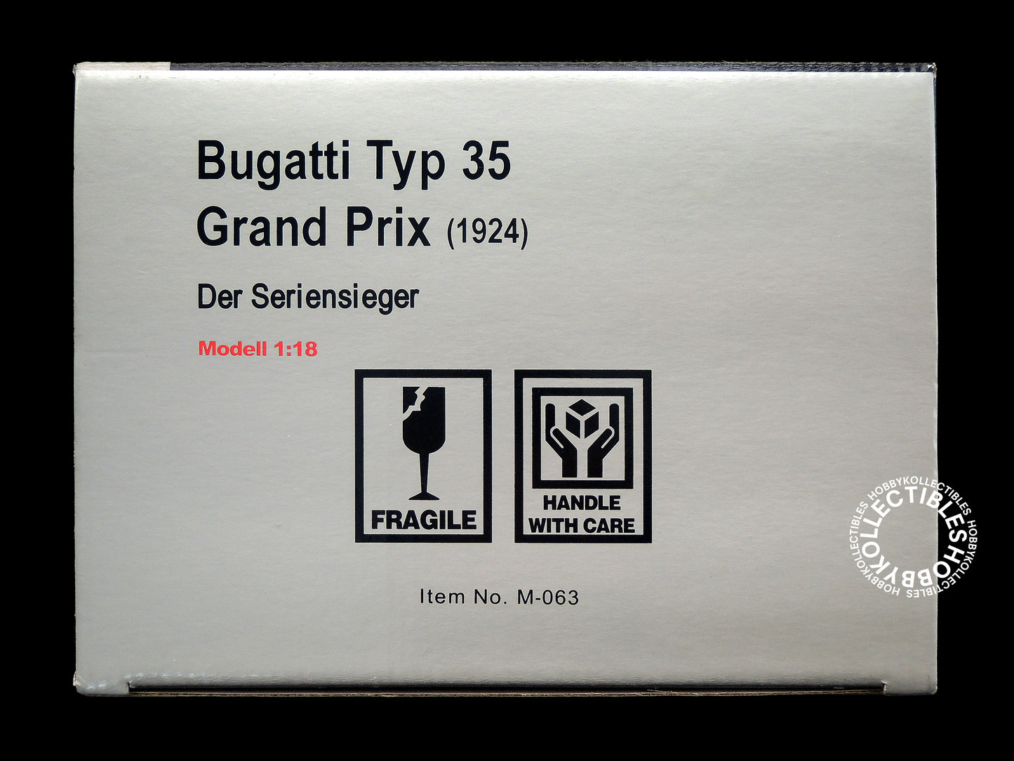 CMC 1/18 Bugatti Type 35 Diecast Model Car M-063(USED)