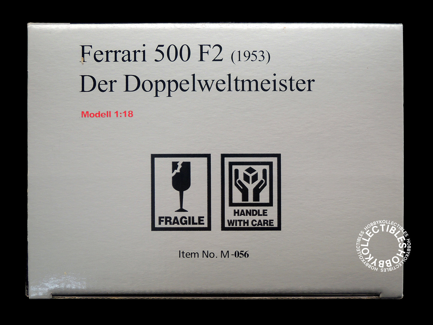 CMC 1/18 Ferrai 500 F2 M-056 Diecast Model Car (Minor Issue)