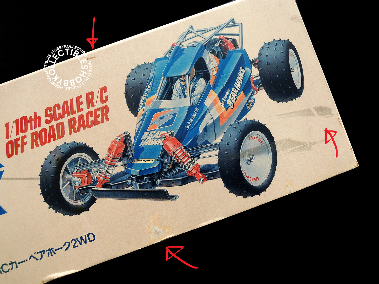 Tamiya Vintage 1/10 RC Bear Hawk #58093 Model Kit