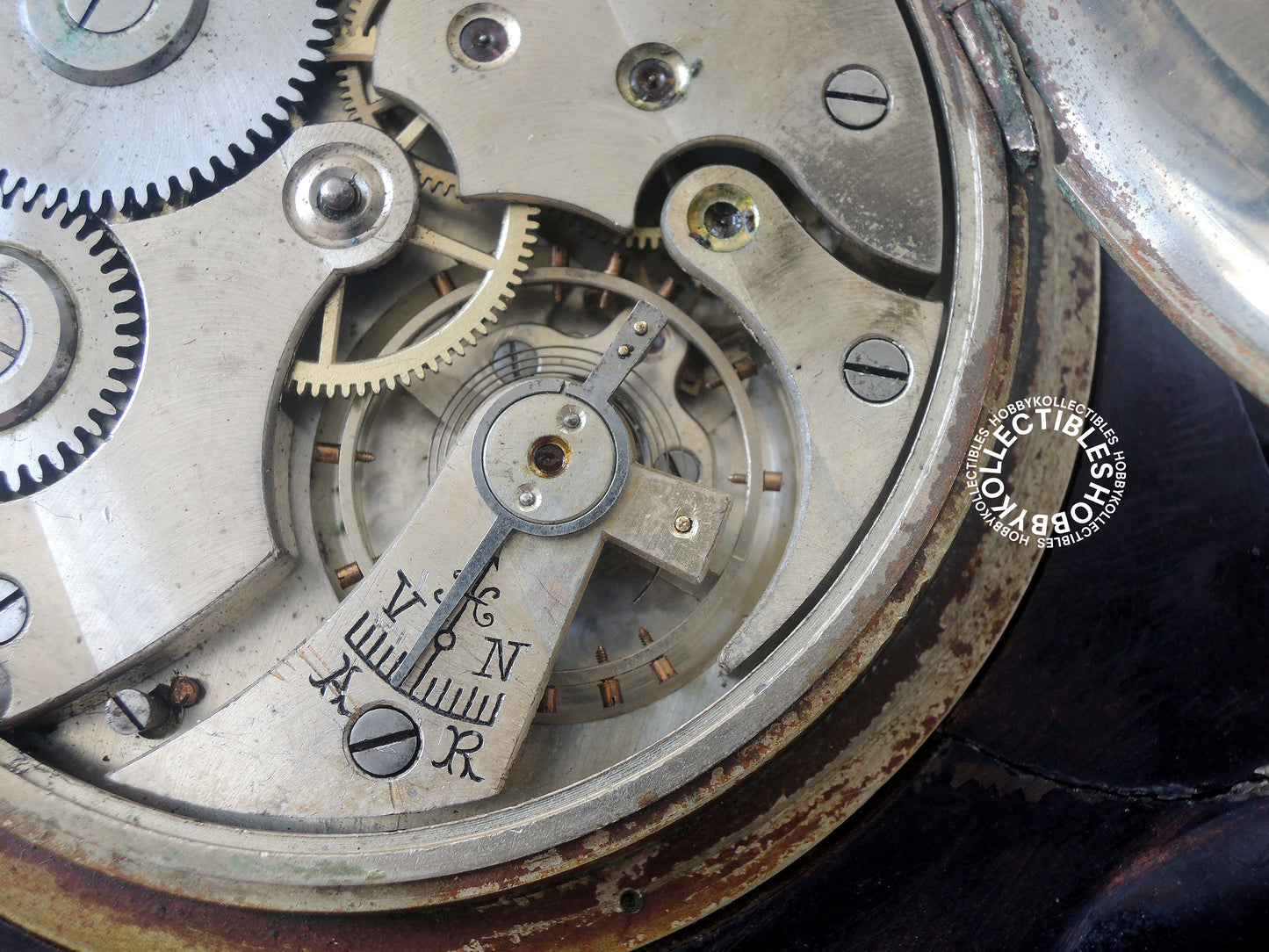 Swiss Made Rare Folding Travel Table Watch Need Repair