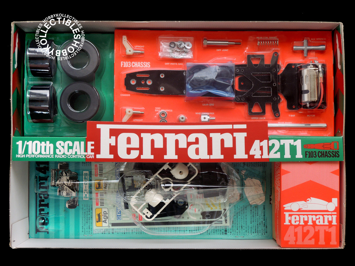 Tamiya 1/10 RC Ferrari 412T1 F1 #58142 Model Kit